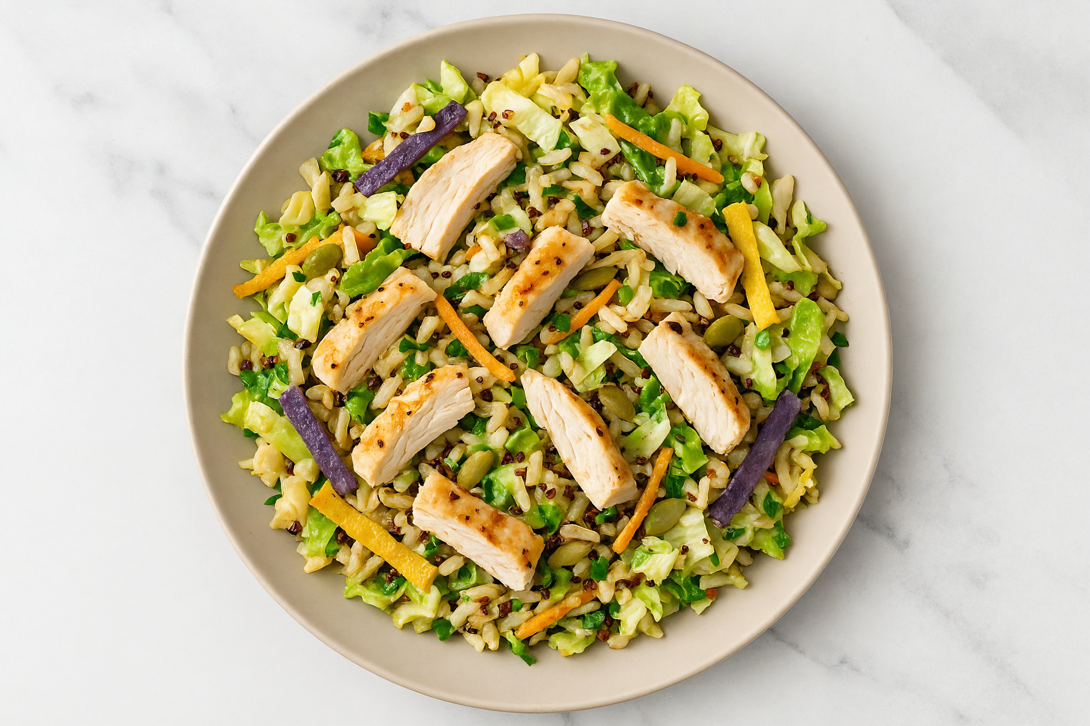 Hearty Southwestern Salad with Chicken Breast
