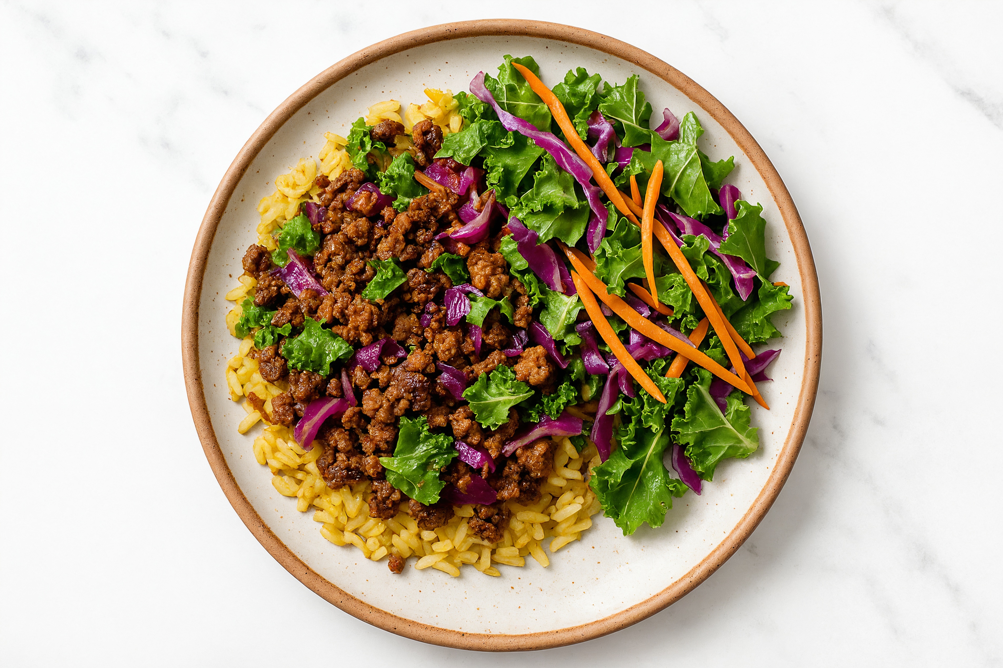  Wagyu Beef + Rainbow Veggie Seasoned Jasmine Rice Bowl
