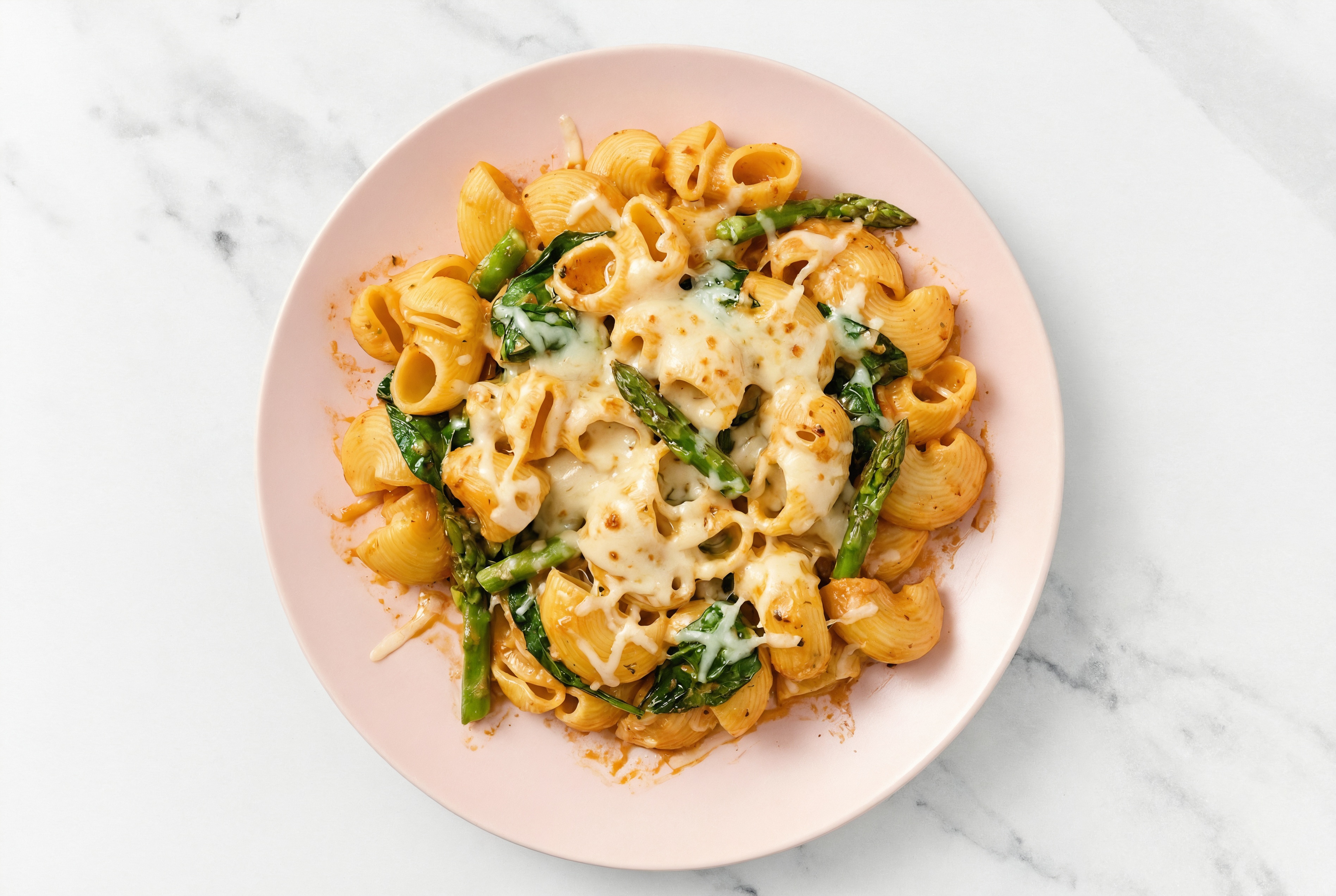 Herby Cheesy Veggie Vodka Chiocciole Pasta Bake