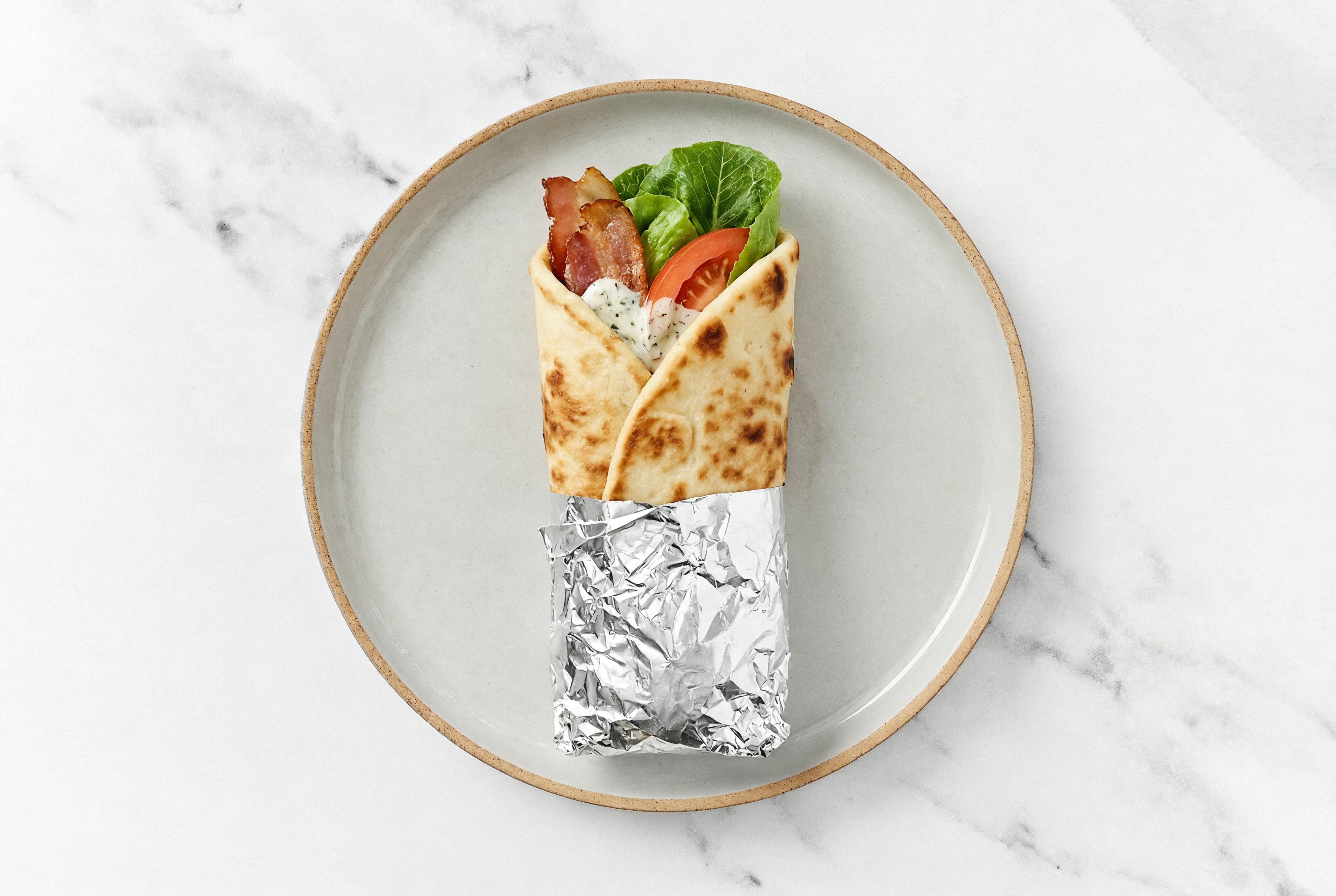 Applewood Smoked Pork Bacon Ranch Gluten Free Pizza Wrap
