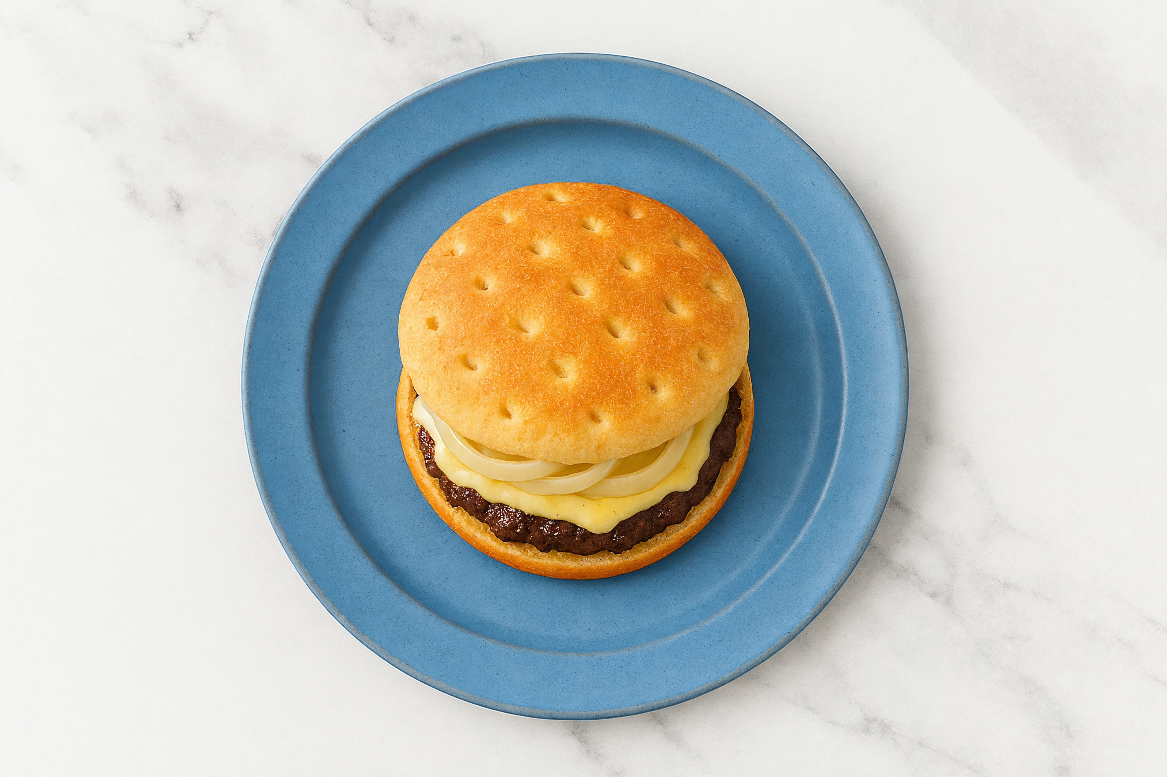 Classic Burger with Vegan Awesome Sauce + Havarti with Wagyu Beef Patties