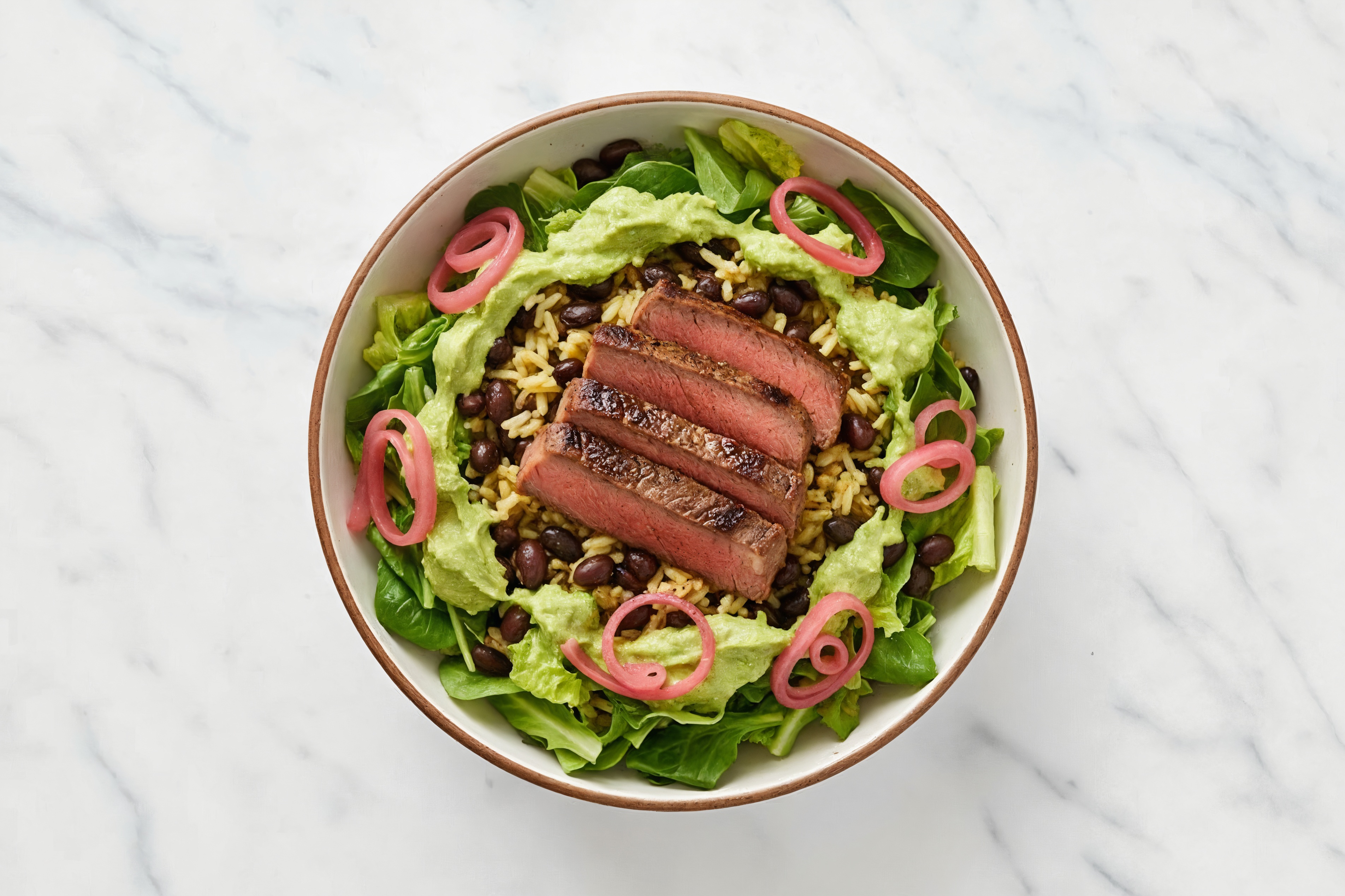 Effortless Steak n' Bean Burrito Bowl
