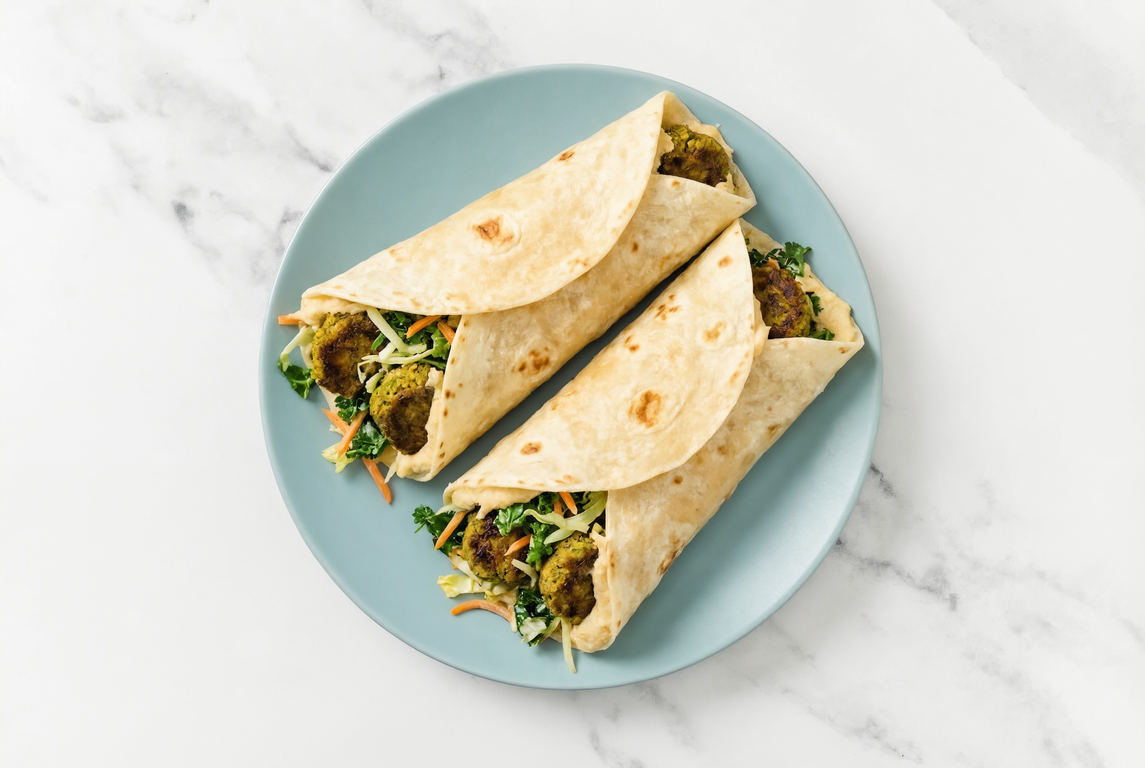Weeknight Mediteranean Crunch Wrap