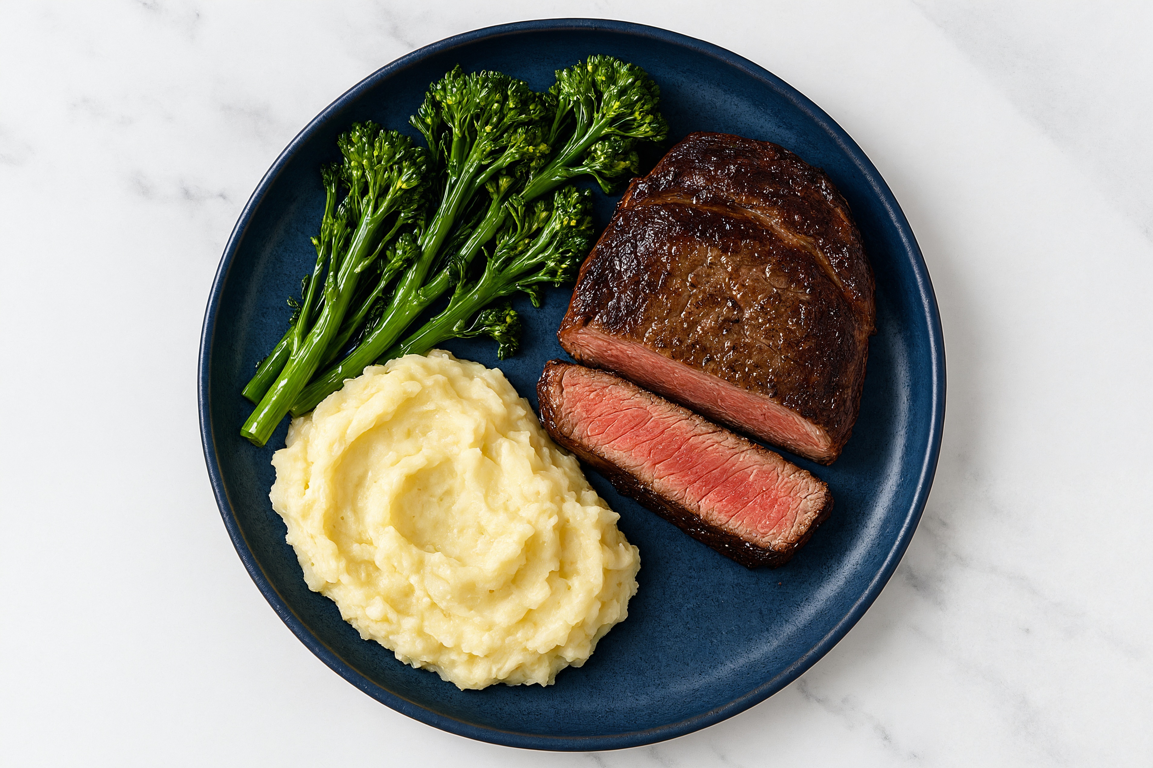 Steak + Creamy Mashed Yellow Potatoes