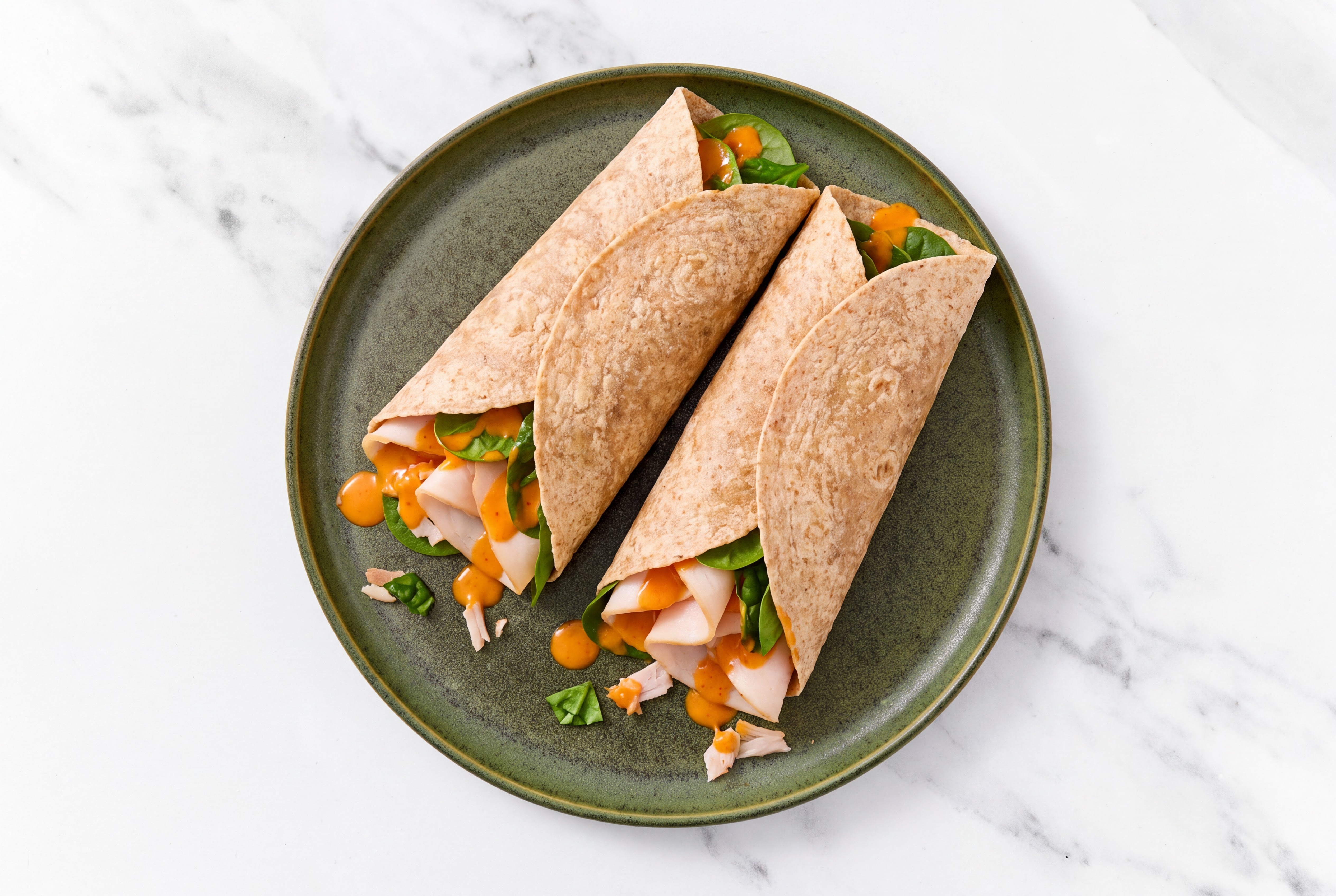 Dill Buffalo Oven Roasted Turkey Breast Wrap