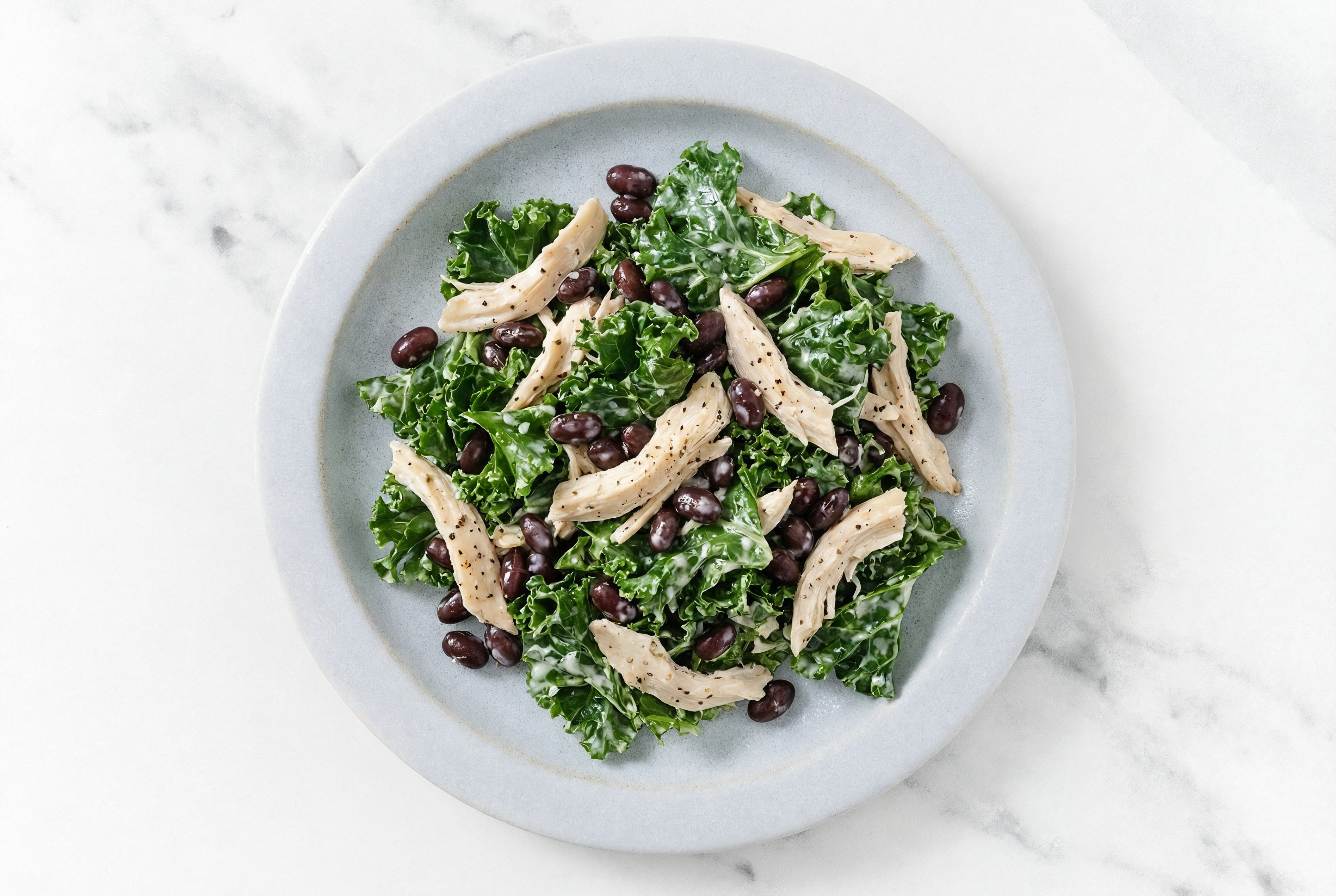 Chicken + Black Bean Ranch Salad