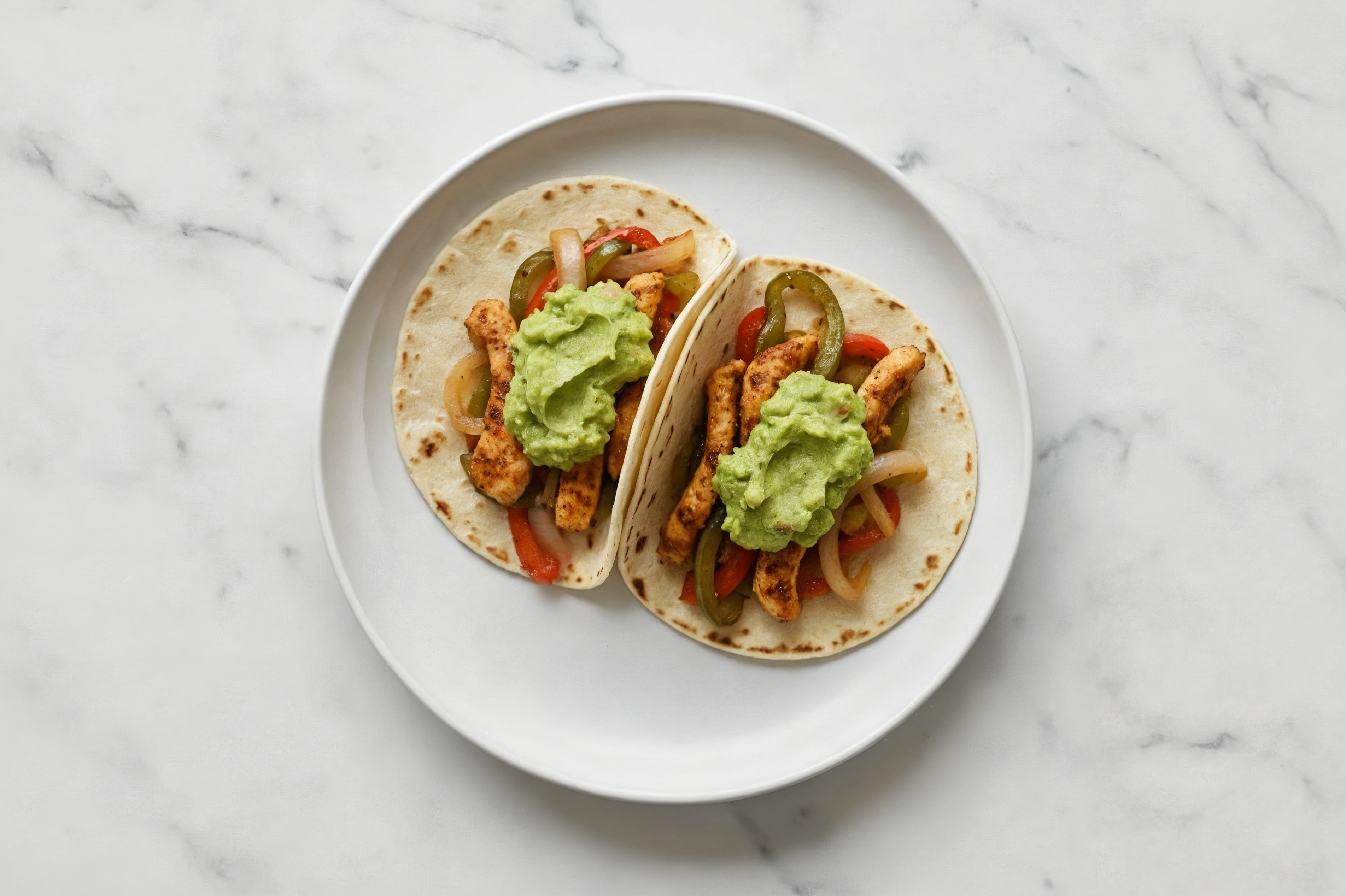 Blackened Chicken Breast Strips Fajitas