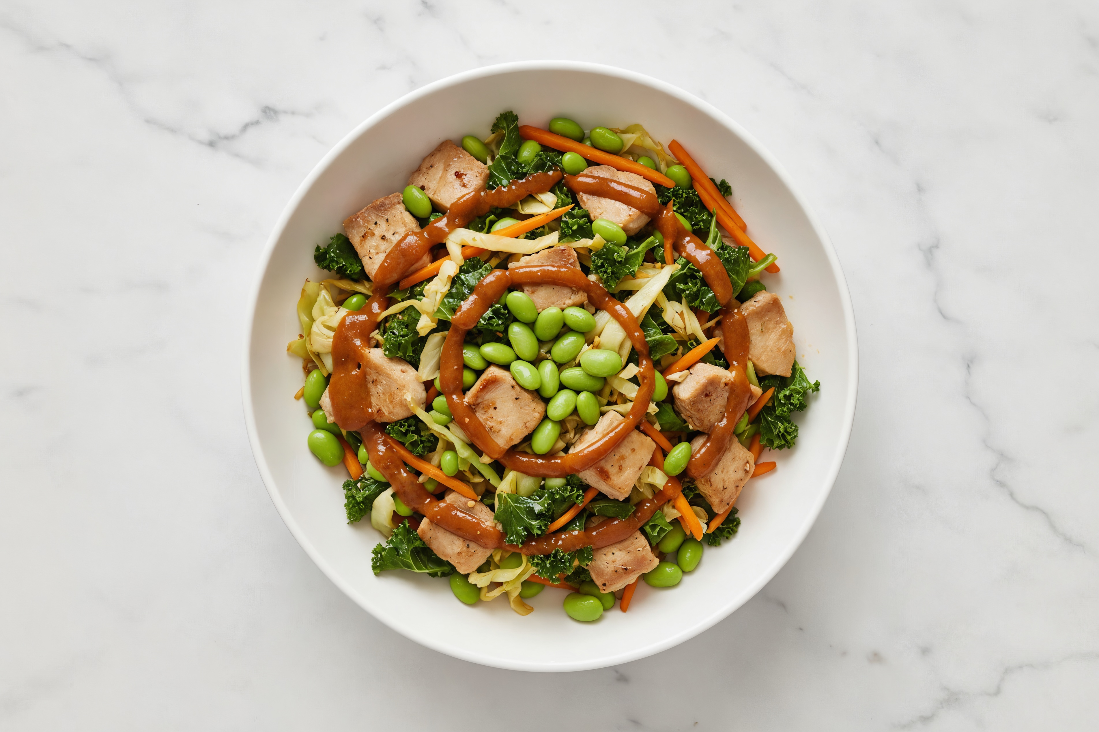 Sesame Ginger Pork Bowl