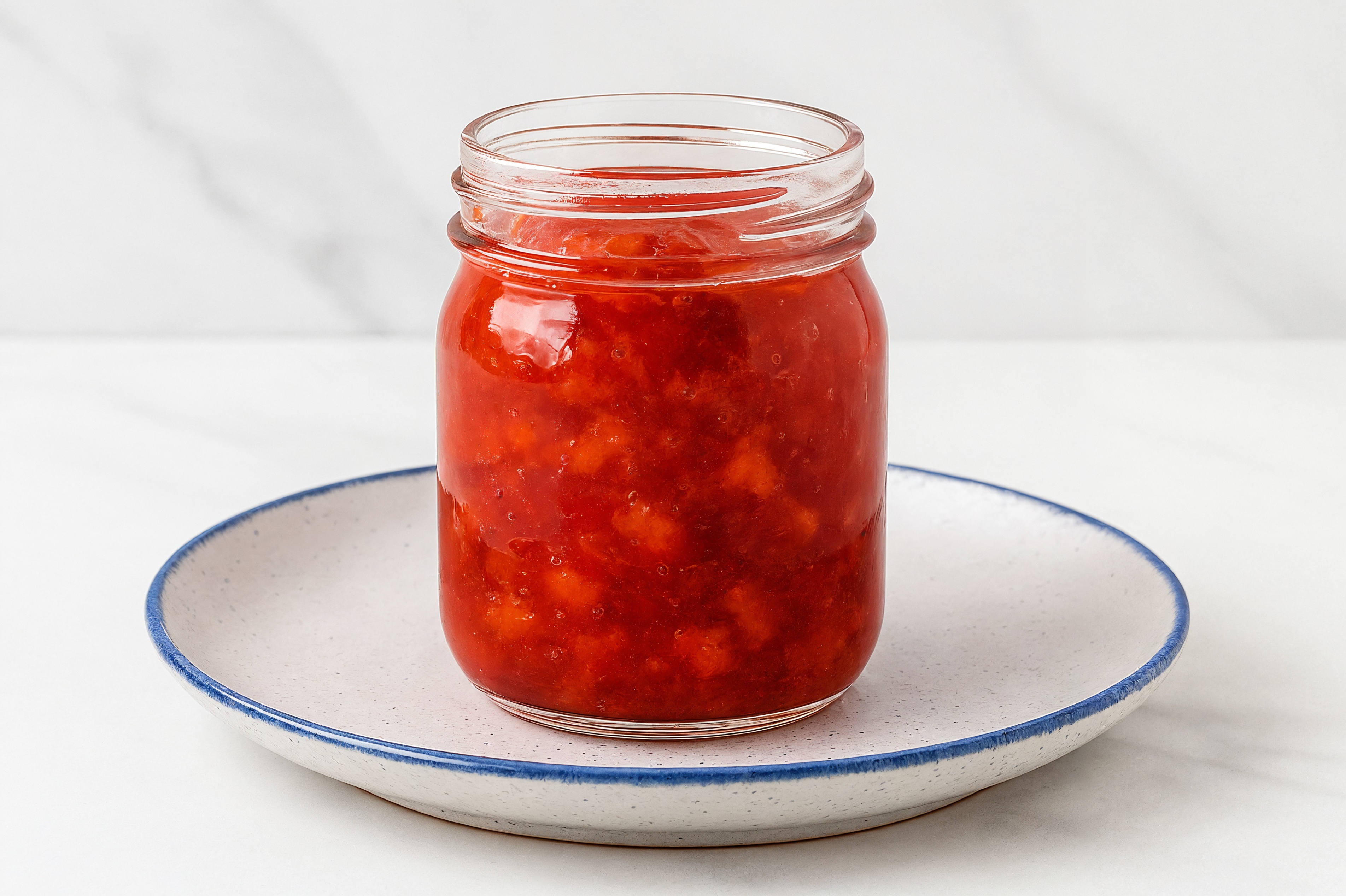 Strawberry Peach Freezer Jam