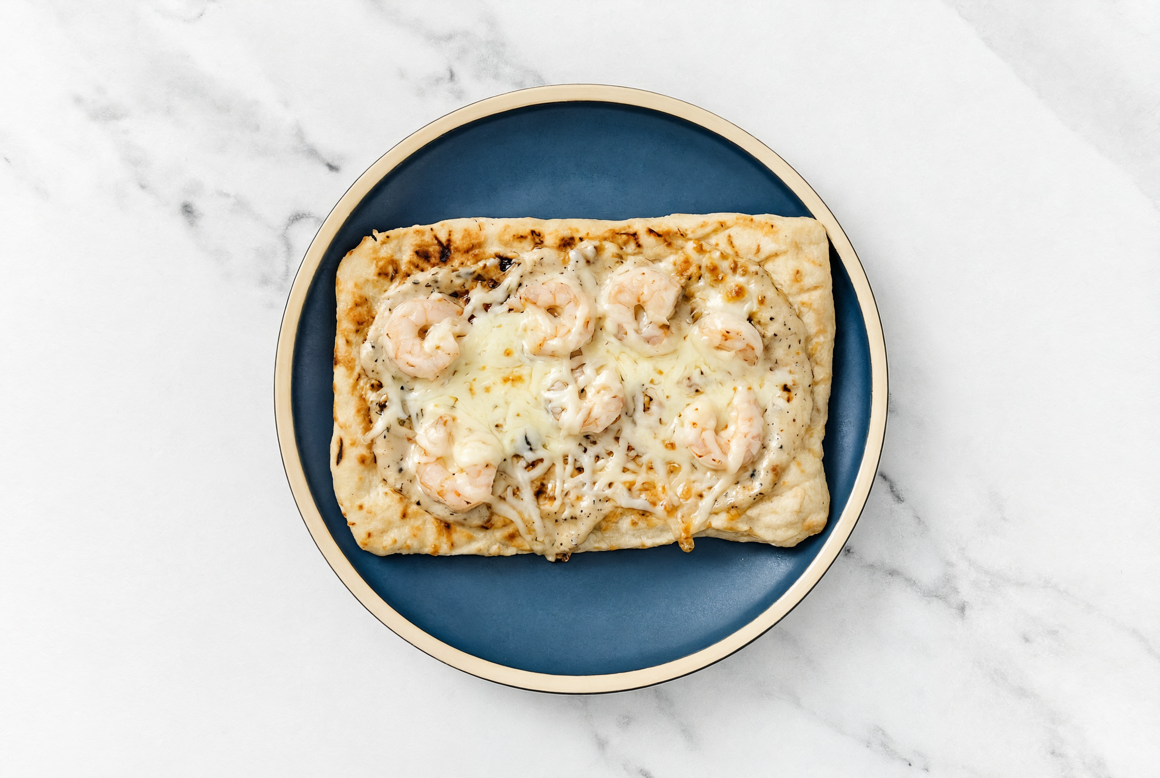 Truffle Gulf Shrimp Pizza