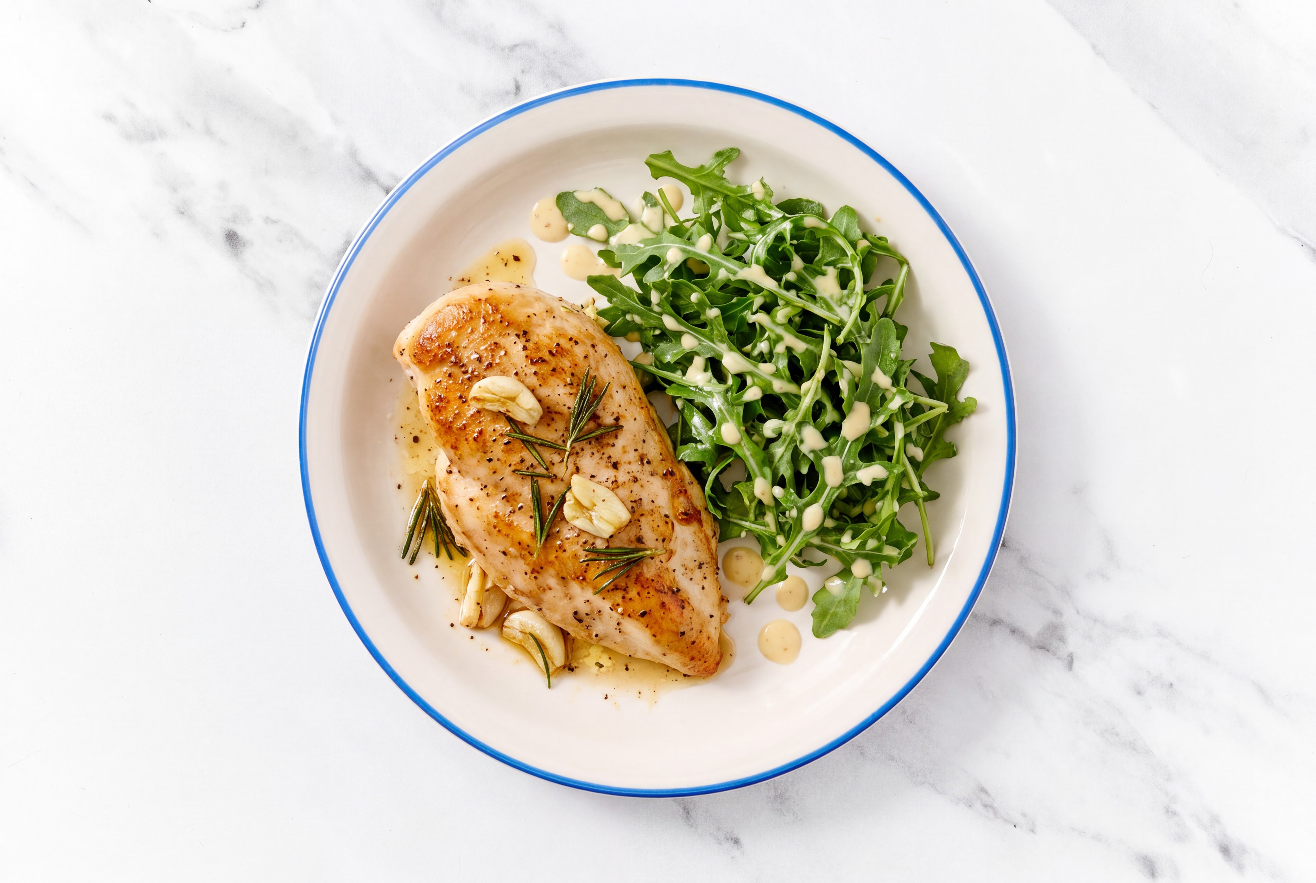 Herby Butter Basted Chicken