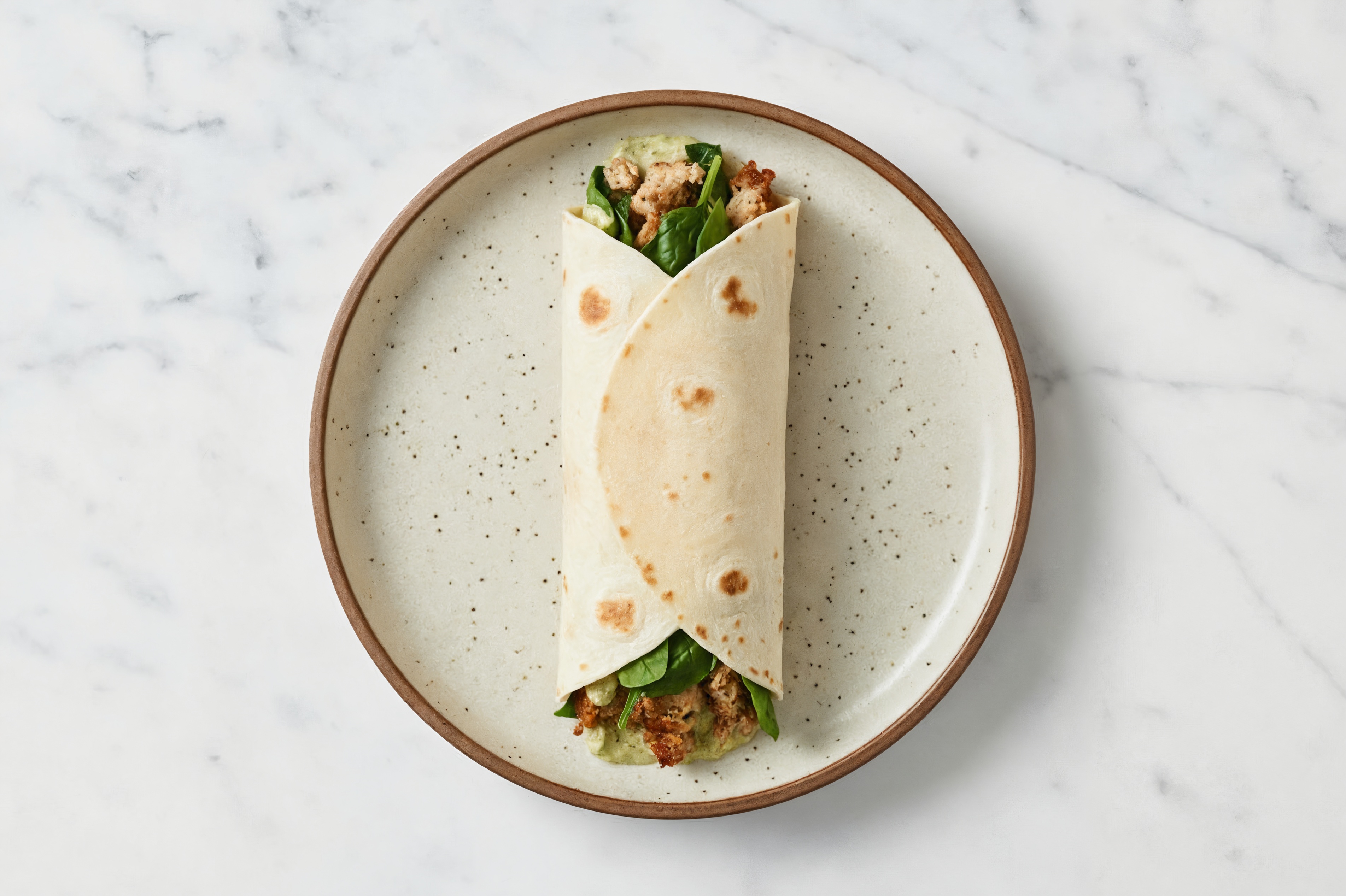 Farmhouse Spinach Artichoke Mediterranean Lamb Wrap