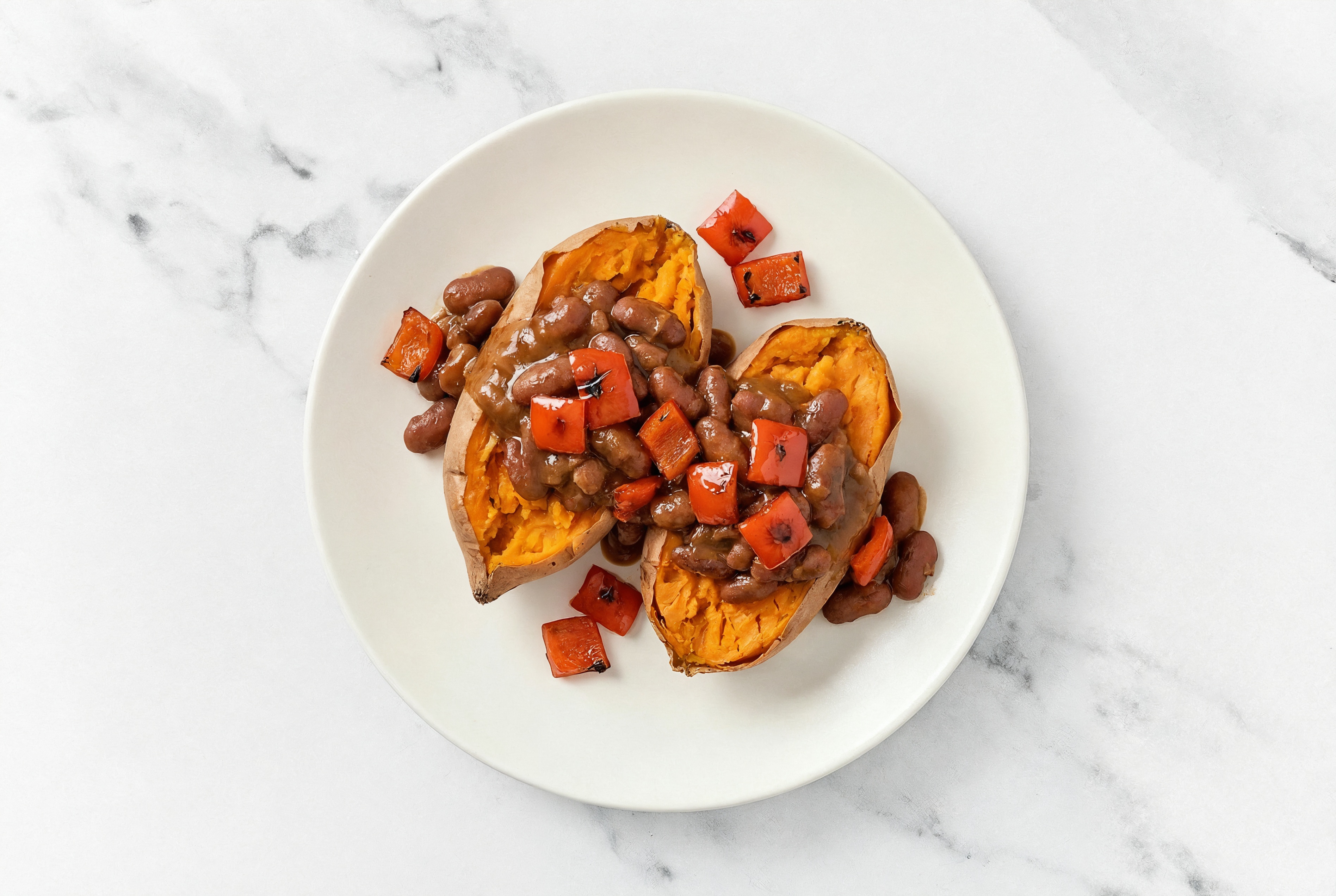 Creole Beans + Sweet Potato