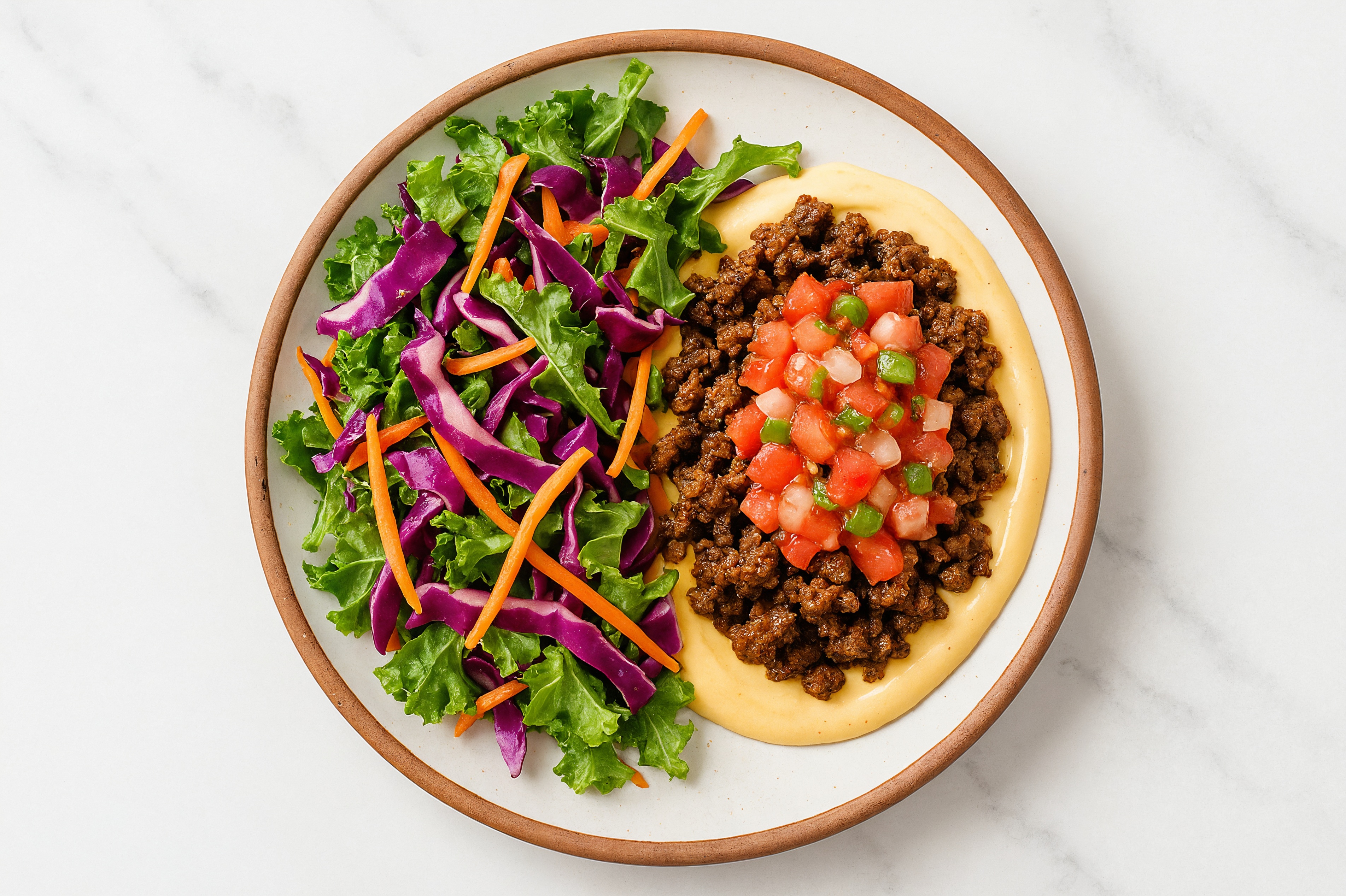  Wagyu Beef Taco Veggie Bowl