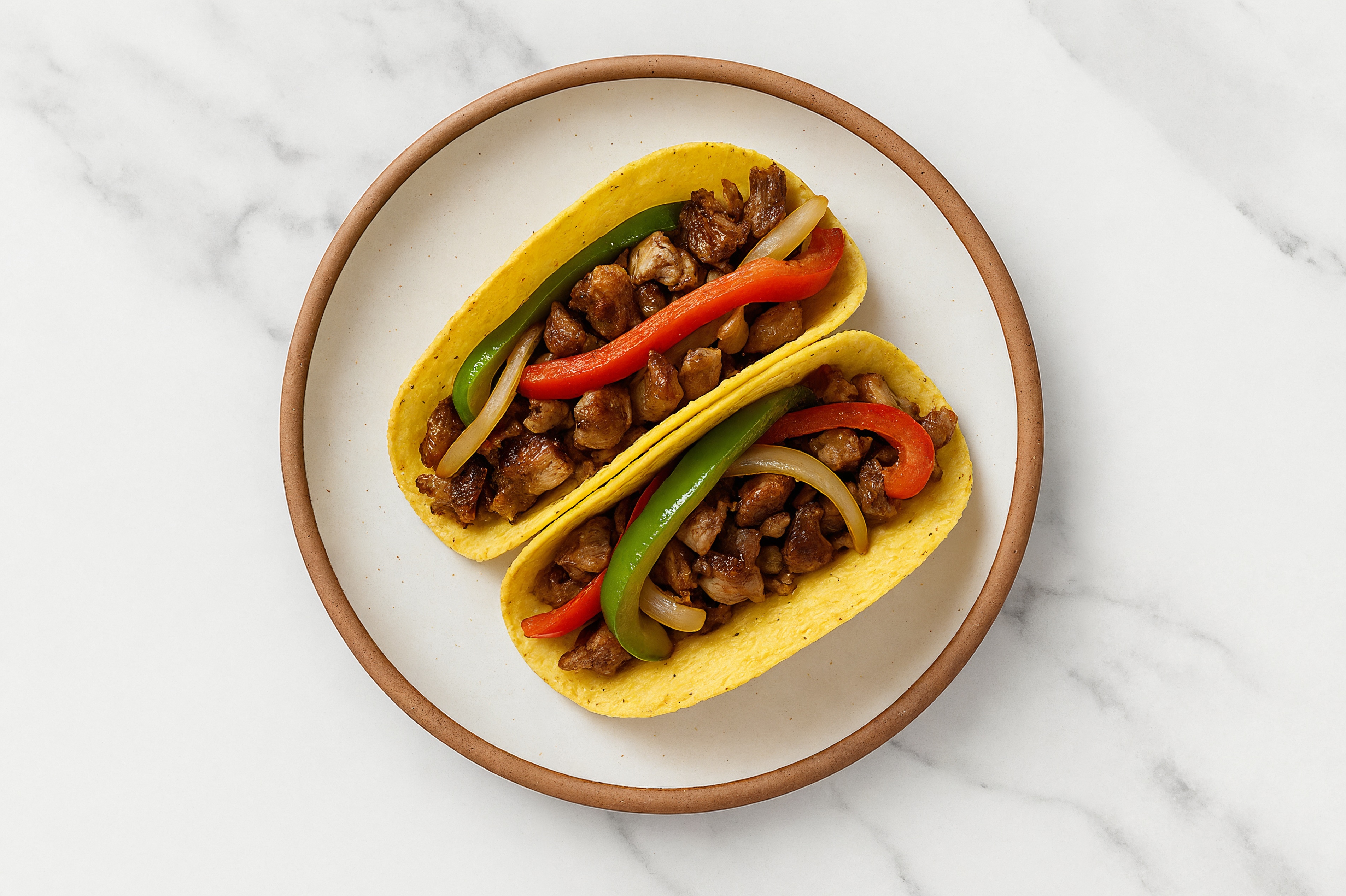 Herby Simple Carnitas + Veggie Tacos