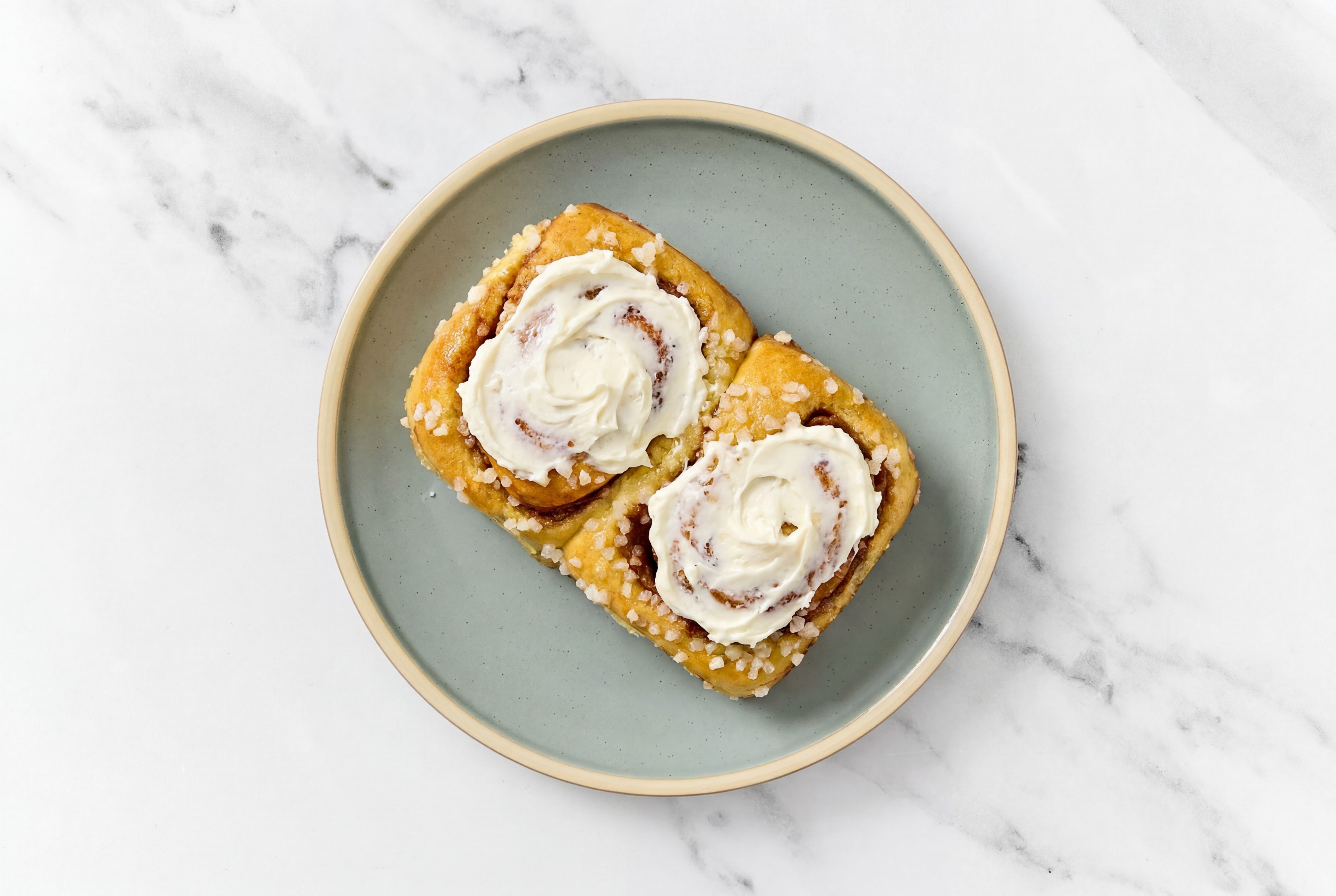 Cinnamon Brioche Rolls & Cream Cheese Spread