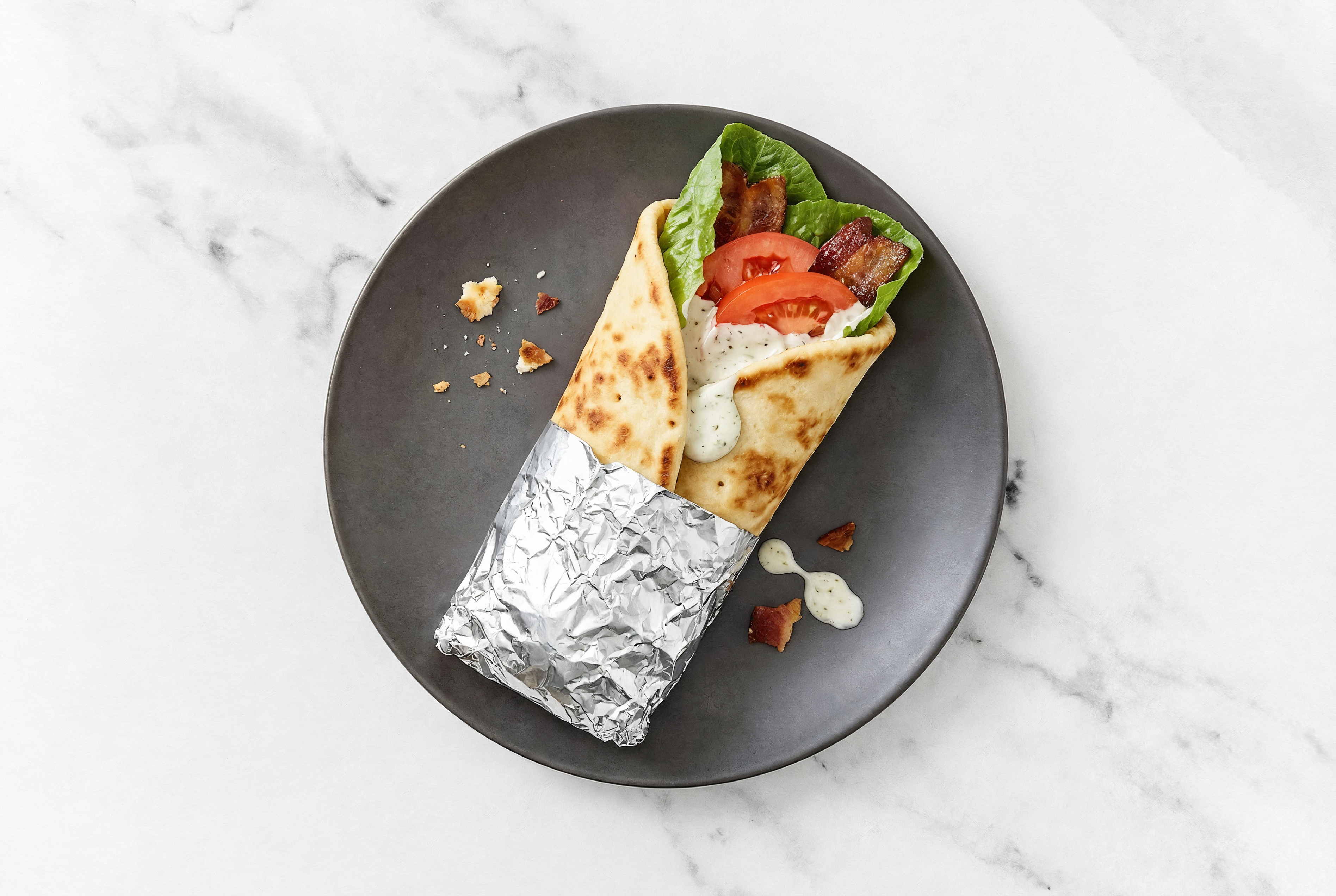 Maple Bacon Ranch Gluten Free Pizza Wrap