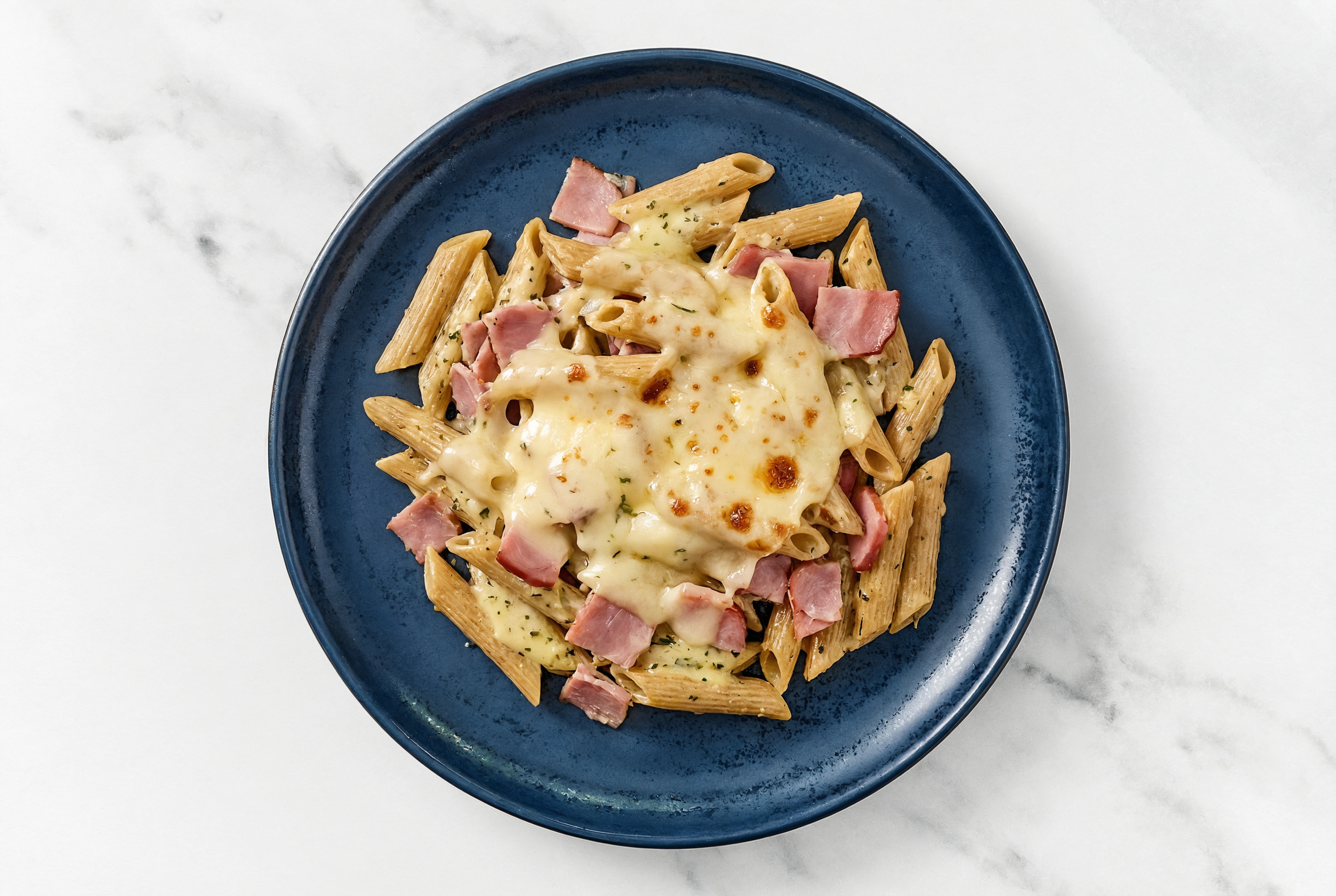 Cordon Bleu Casserole with Sourdough Penne Rigate