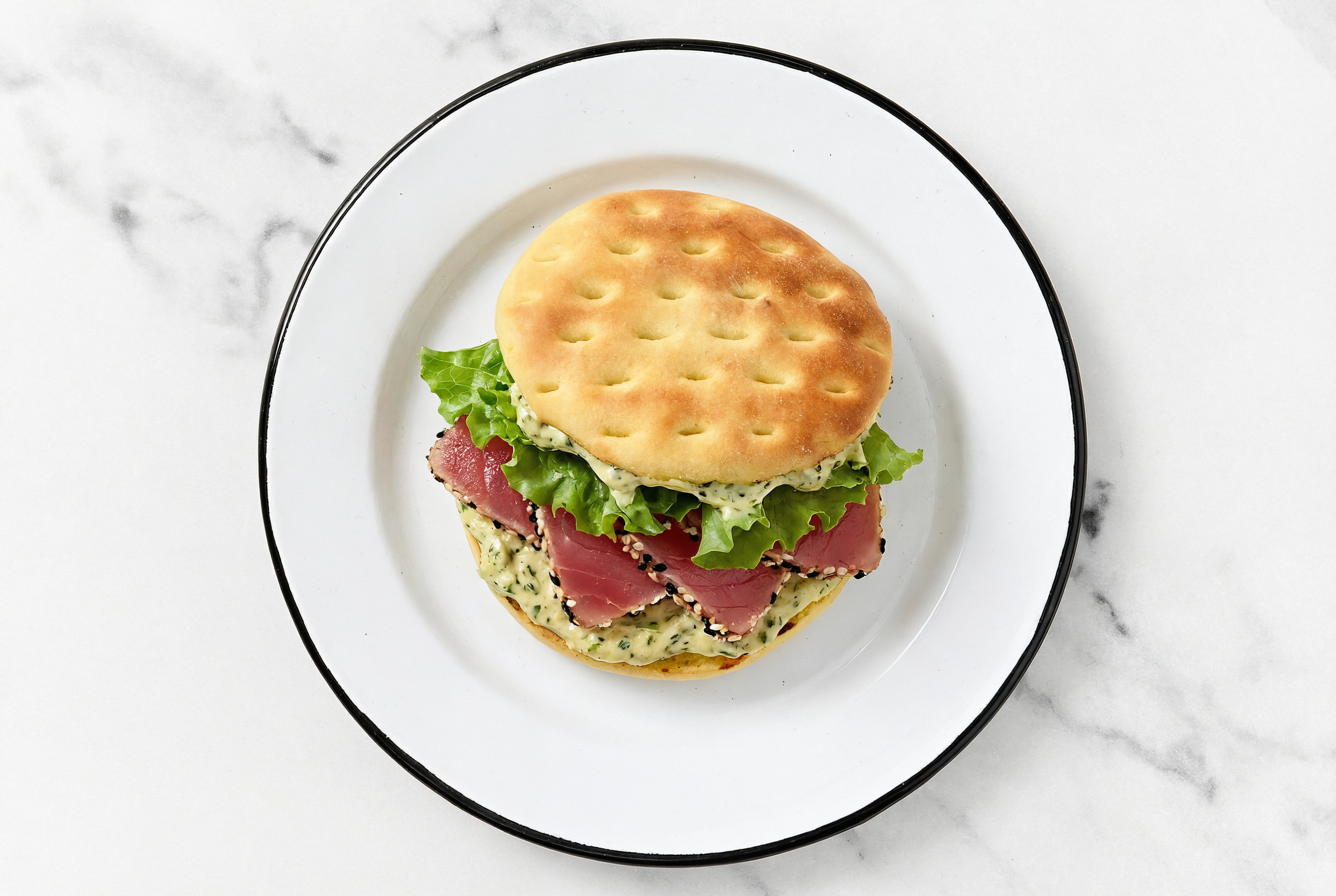  Spinach Artichoke + Tuna Sandwich