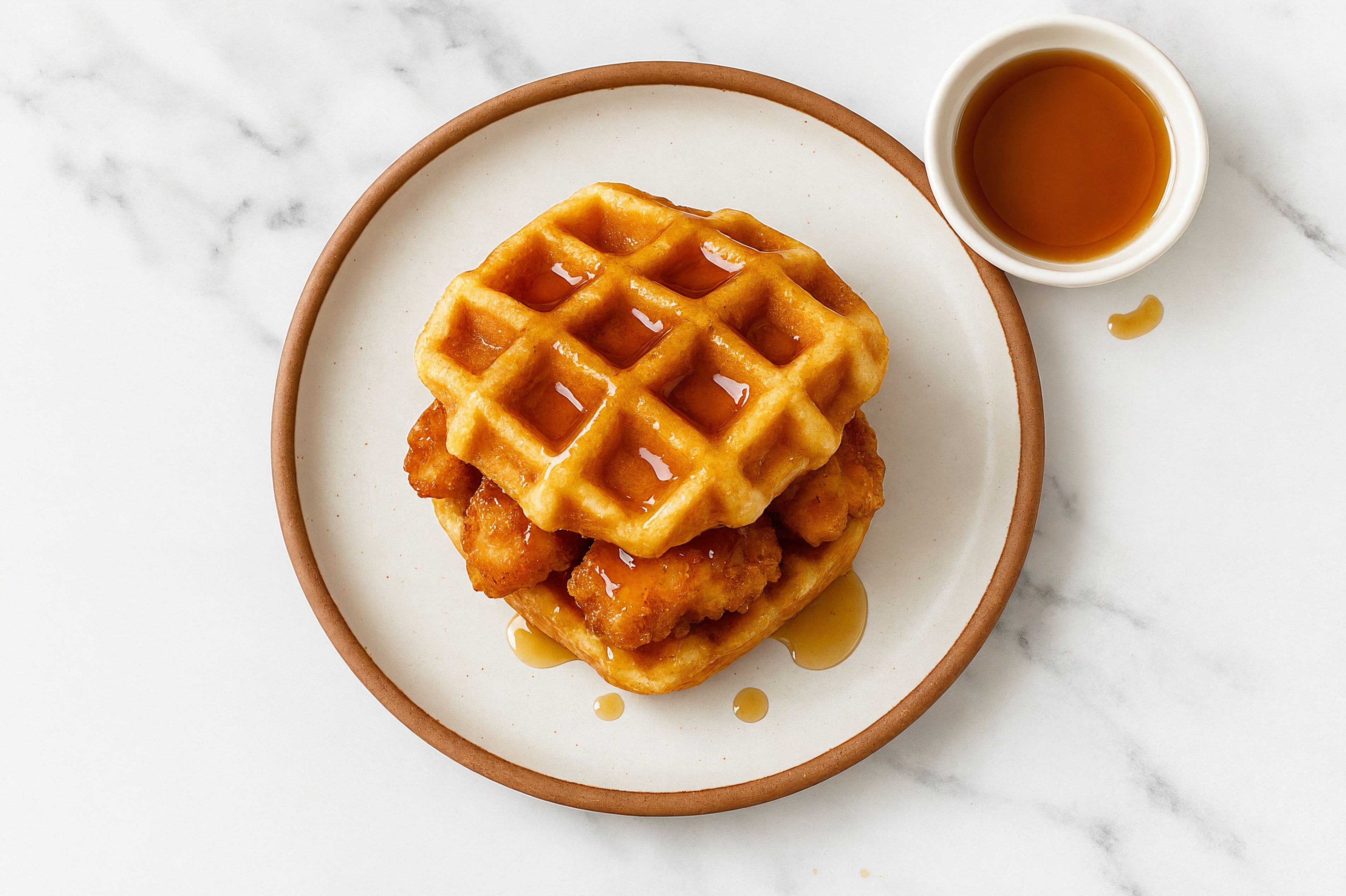 Chicken + Waffle Sandwich
