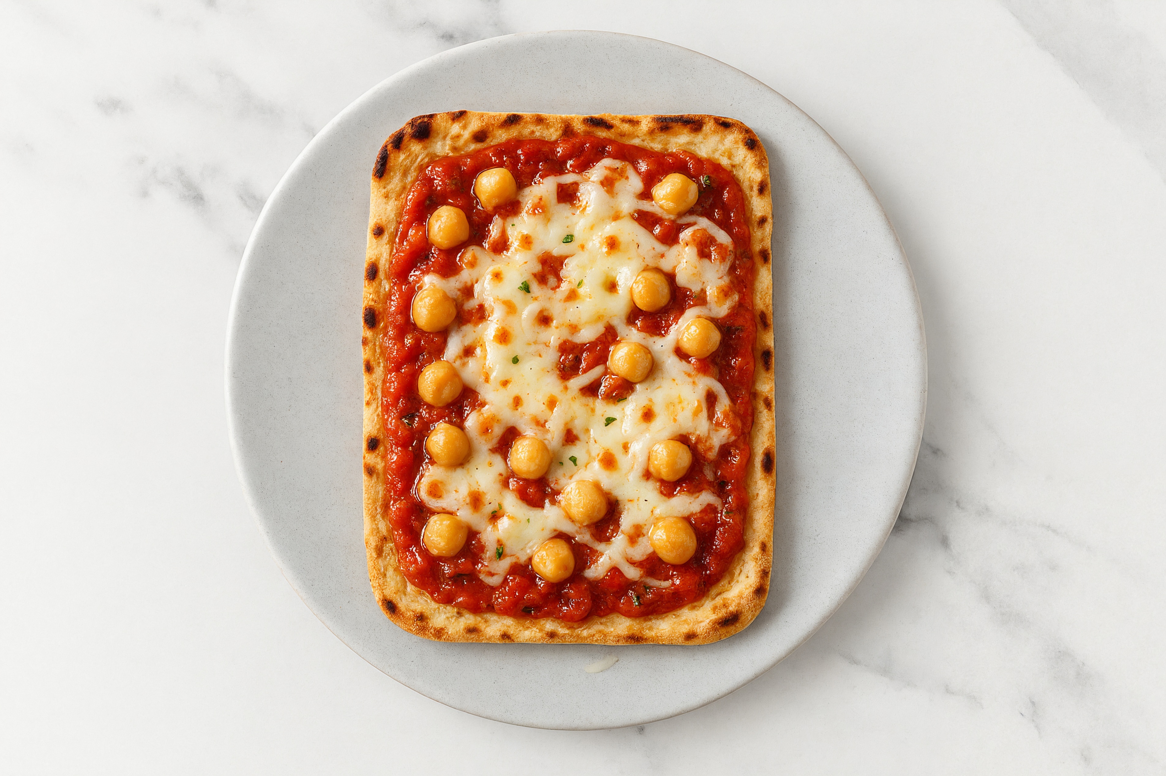 Classic Chickpea Pizza