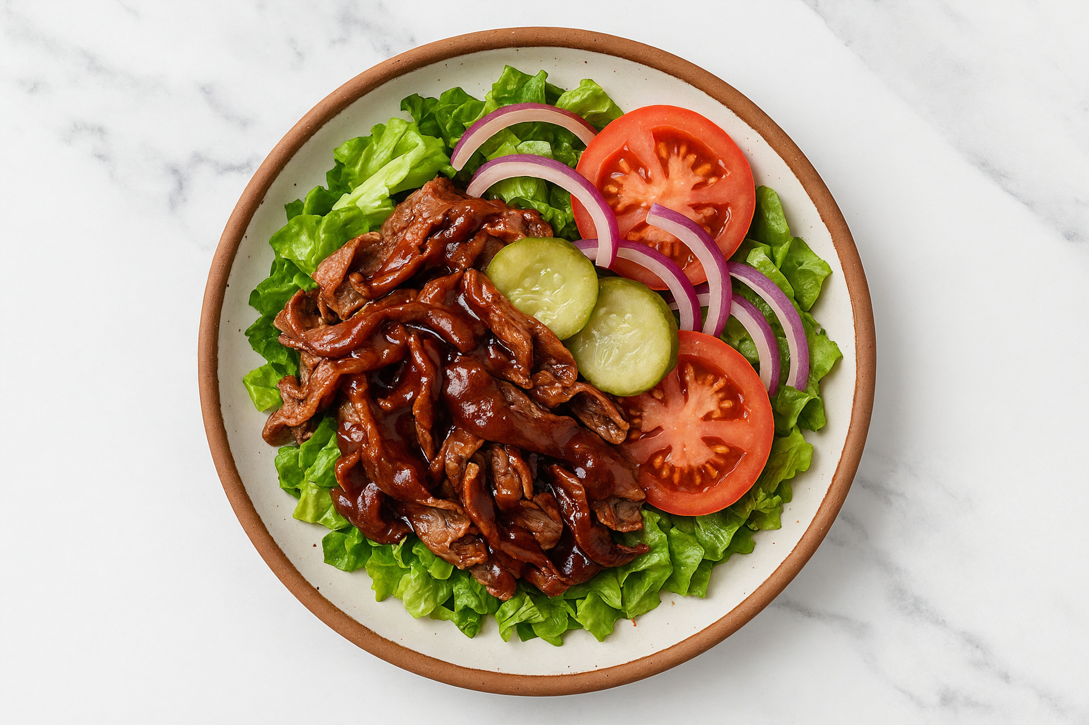 BBQ Better-Than-Burger Bowl with Original BBQ