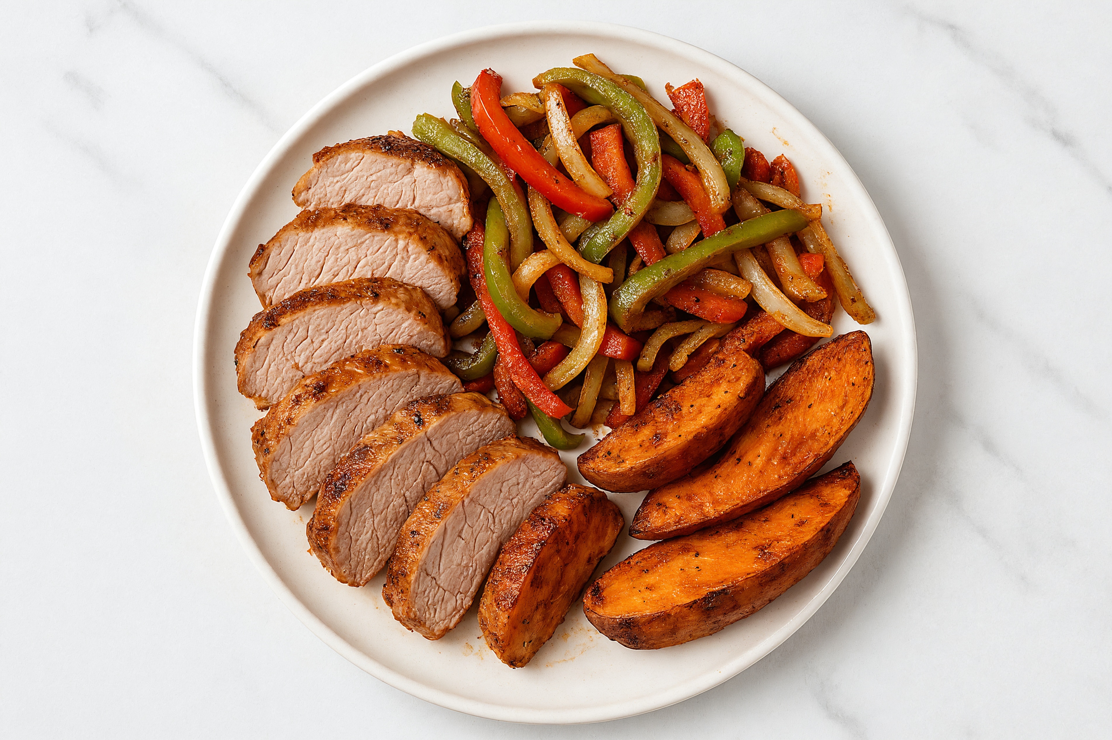 Hearty Pork Loin with Veggies