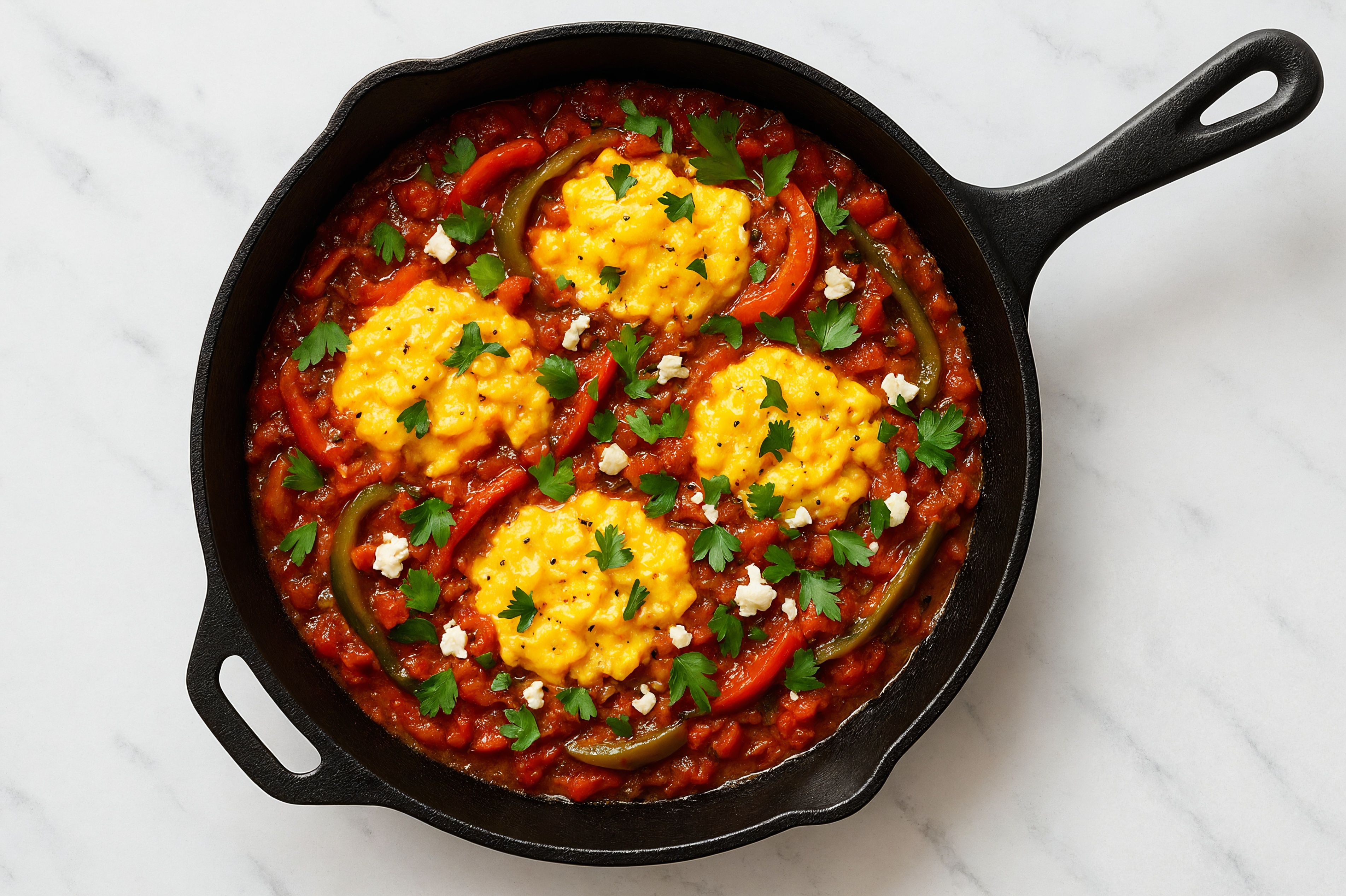 Classic Stovetop Shakshouka