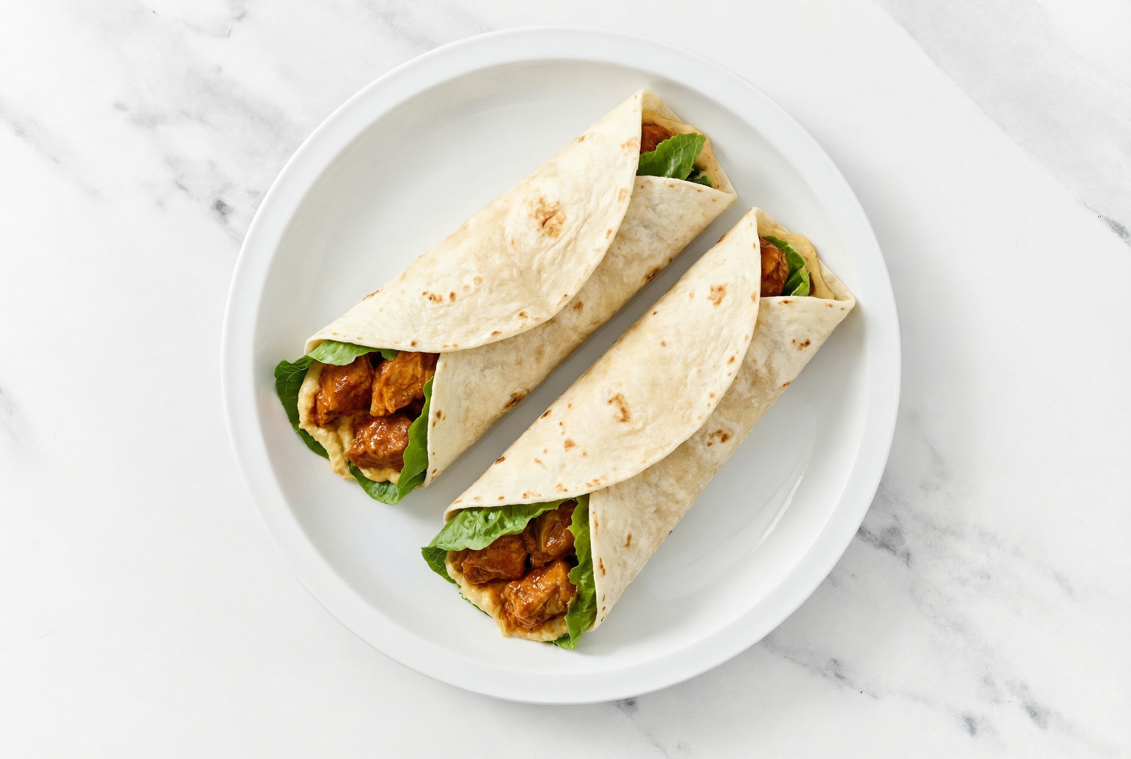 French Onion Savory Chicken Wrap