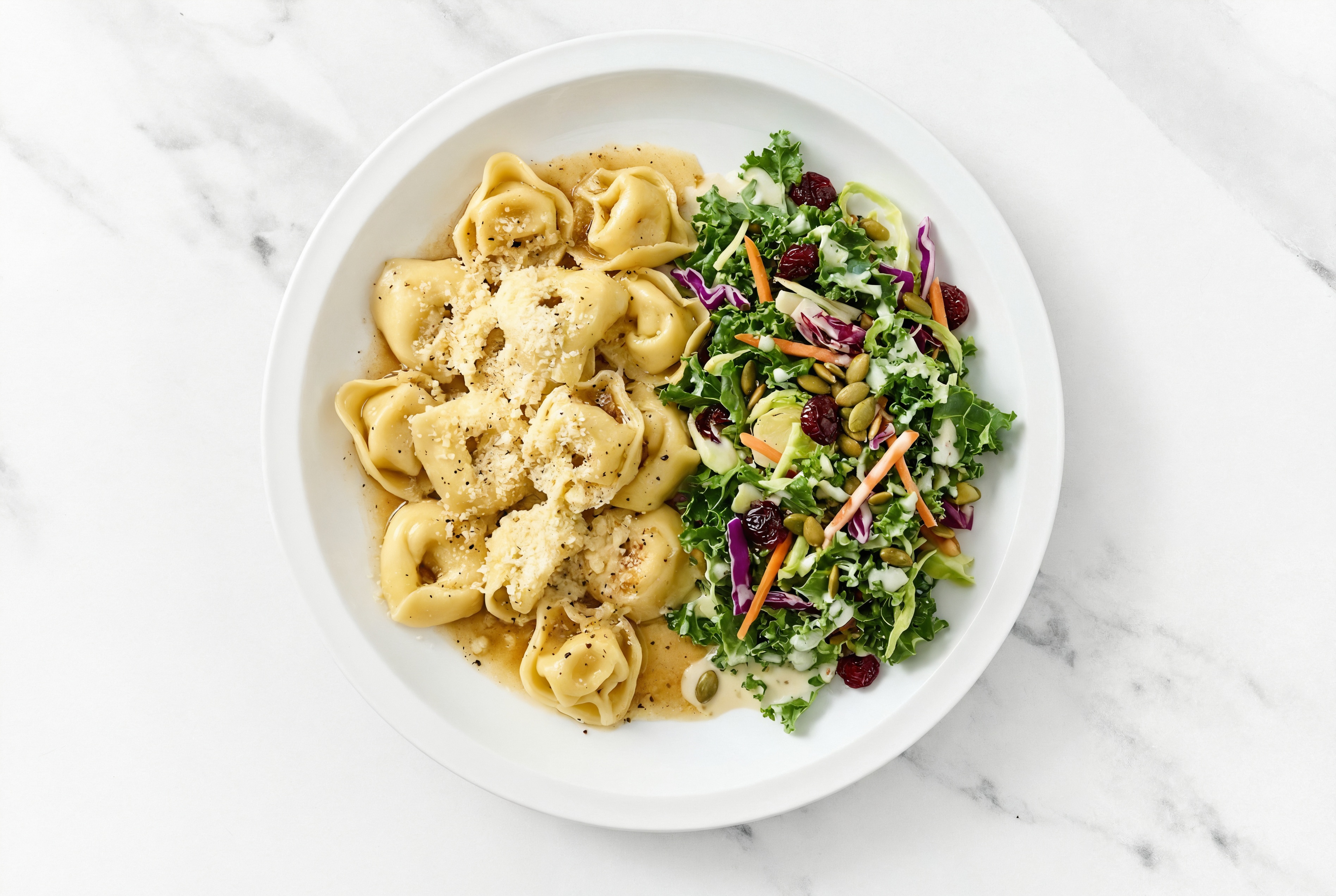 Tortelloni with Brown Salted Butter Sauce