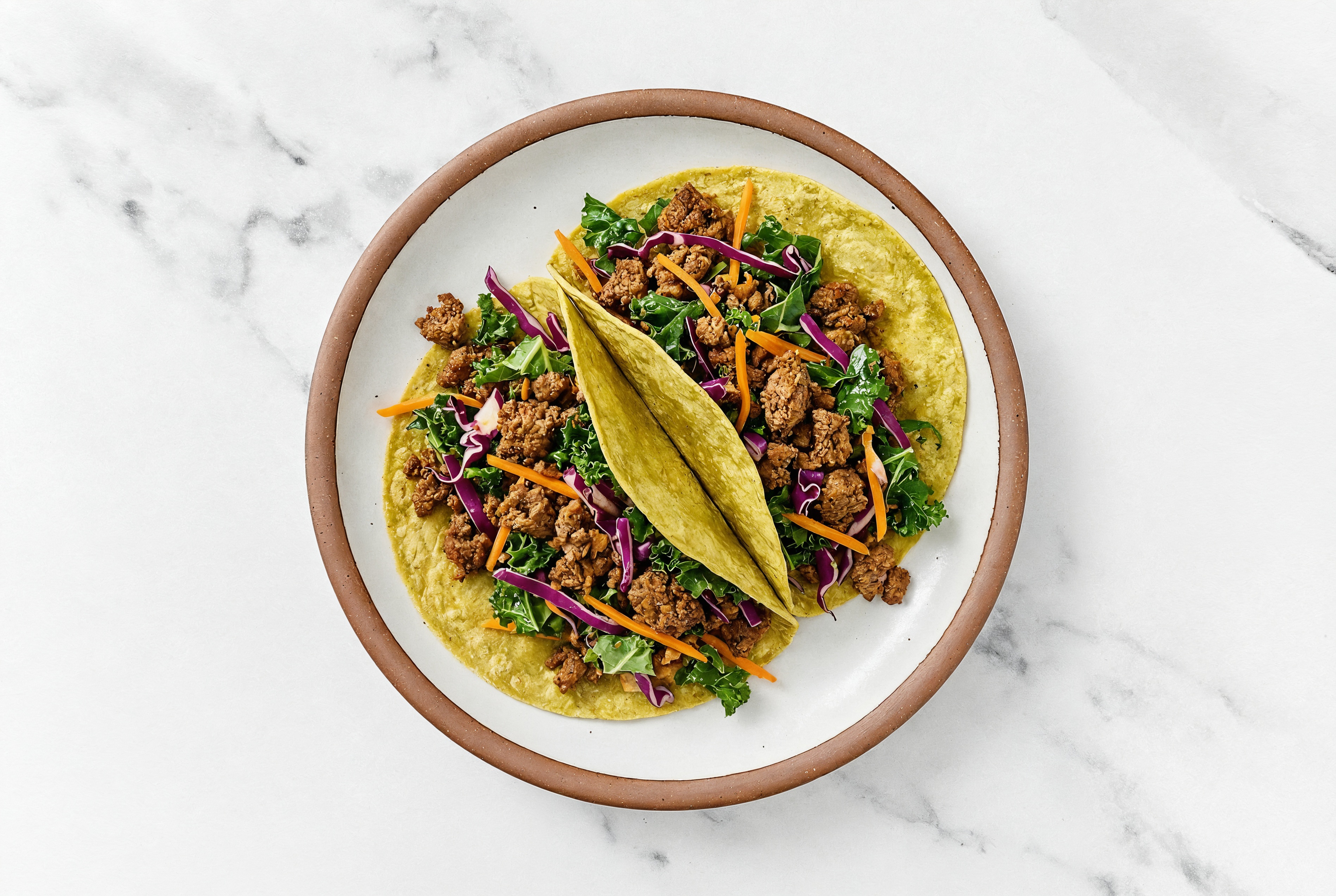Classic Bison Tacos with Rainbow Slaw