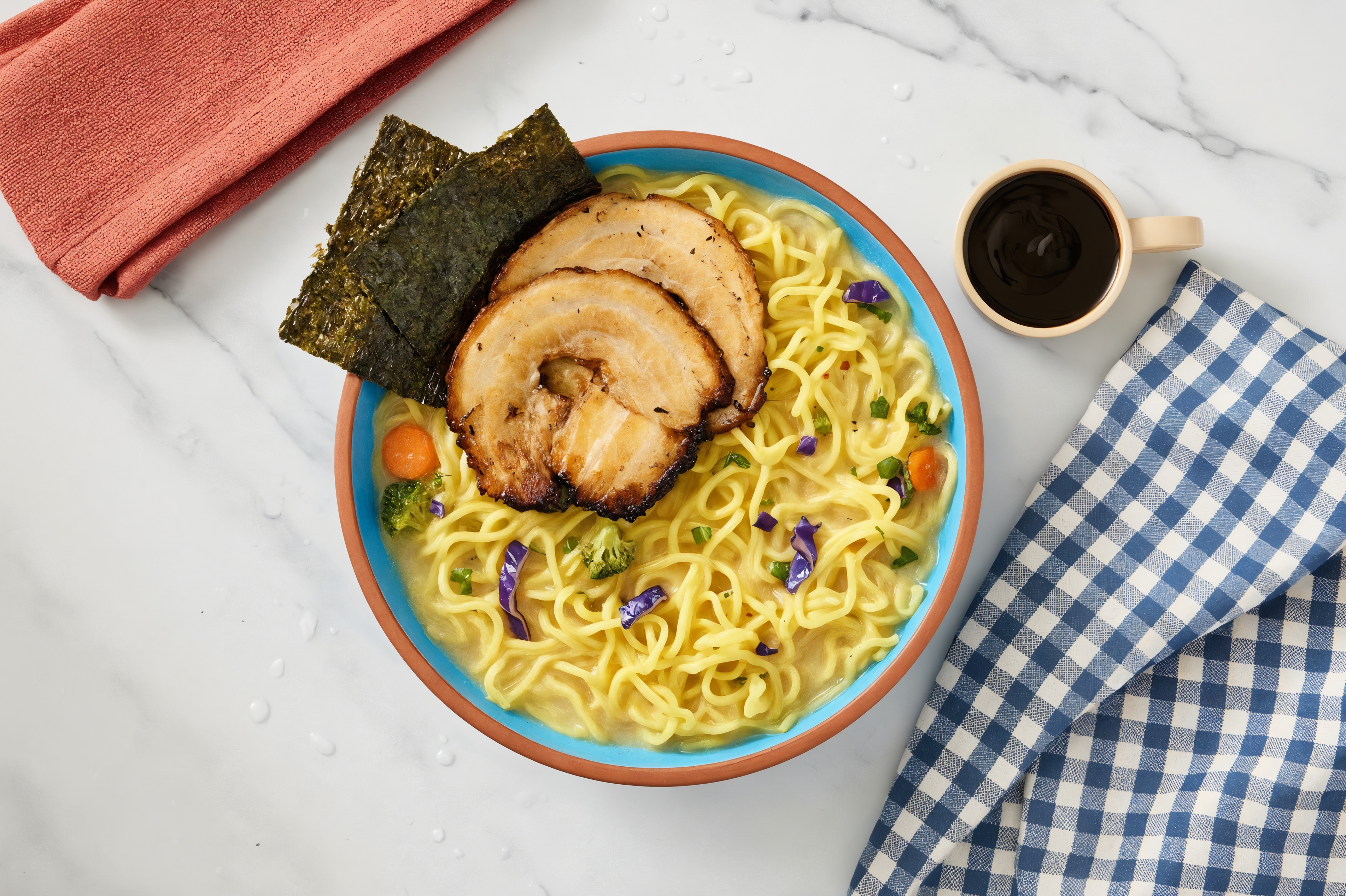 Teriyaki Veggie Ramen Tonkotsu