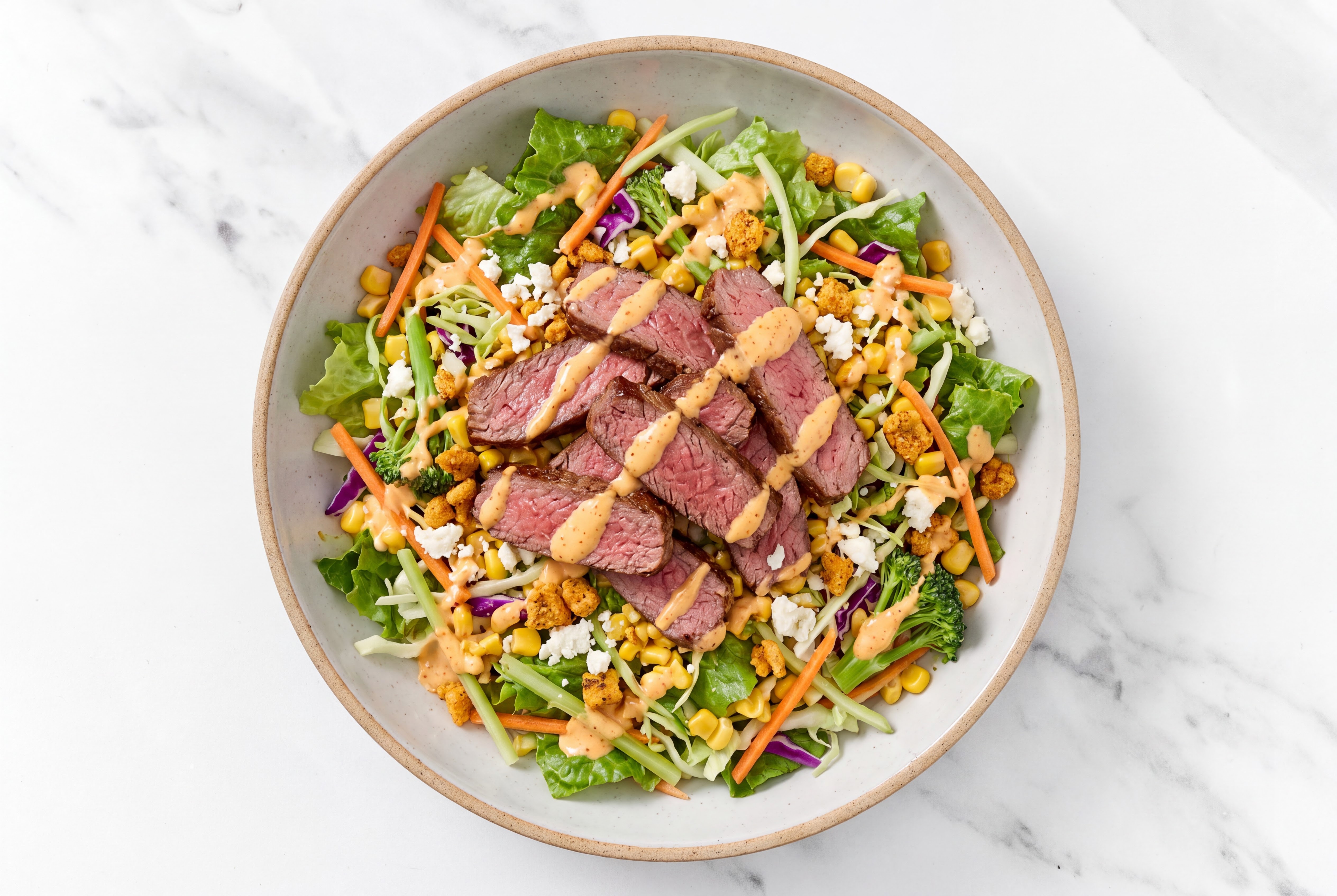 5-Minute Sirloin Steak Street Corn Salad