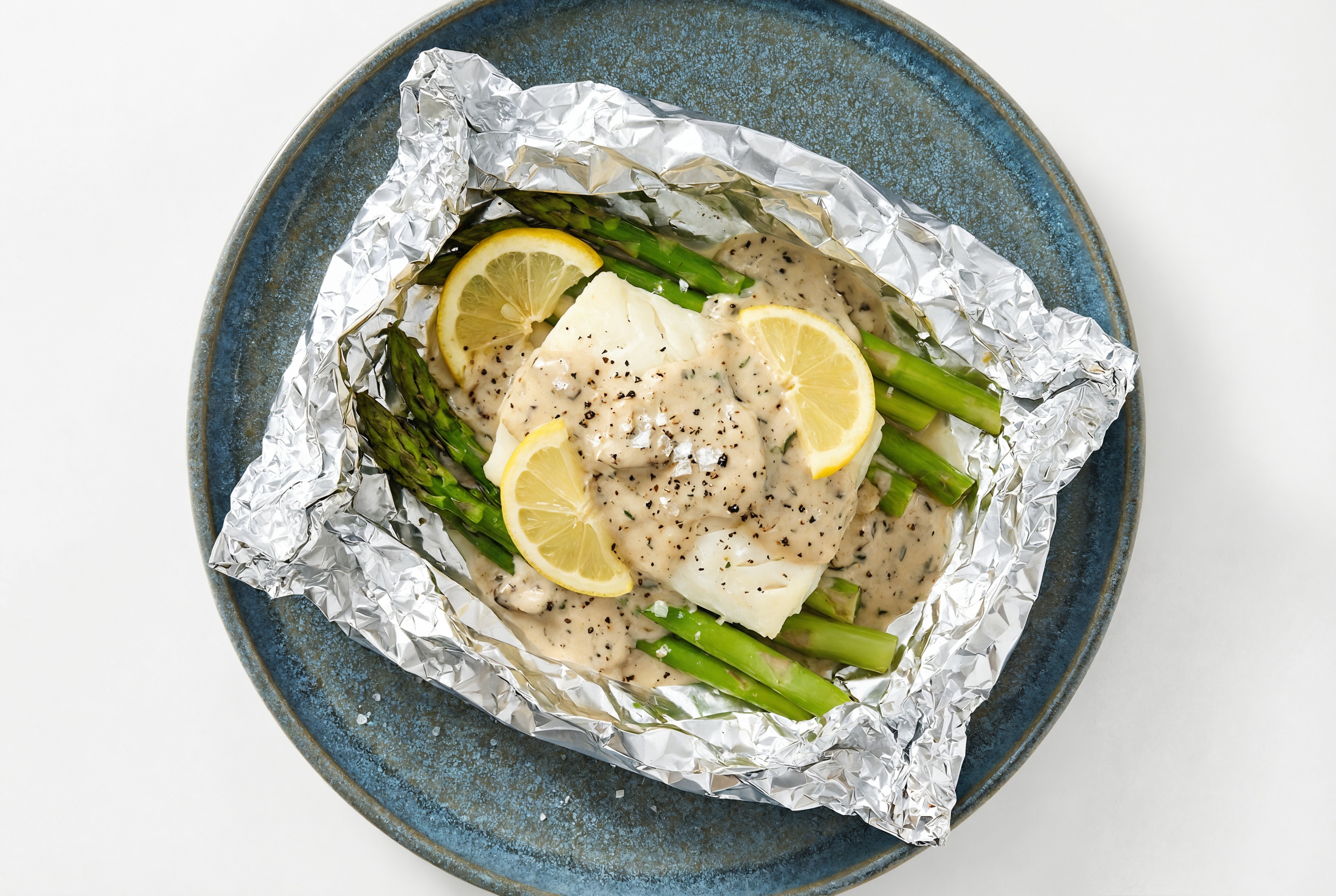 All-in-One Lemony Truffle Halibut
