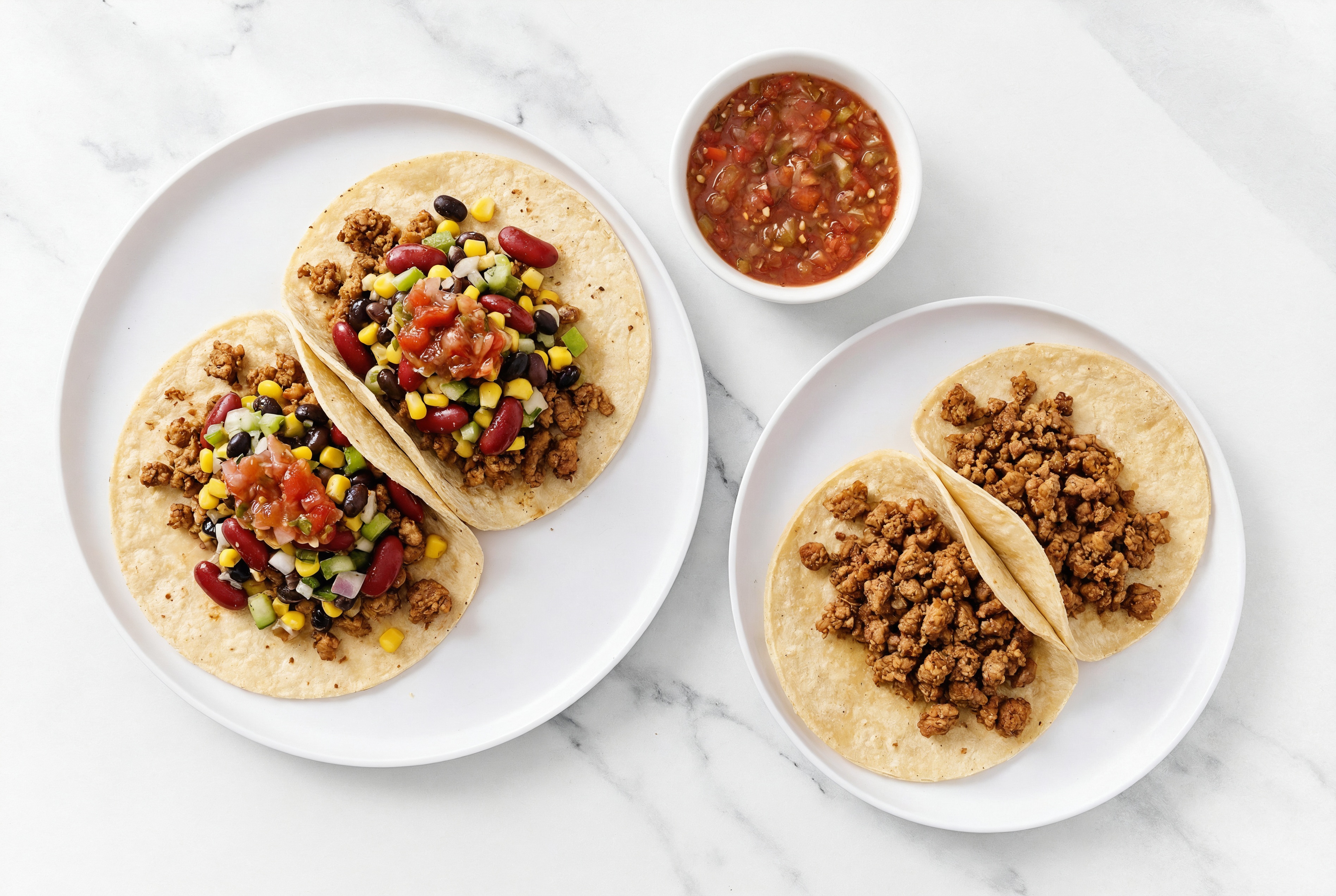  Turkey Tacos with Fresh Salsa + Kid-Friendly Simple Turkey Tacos