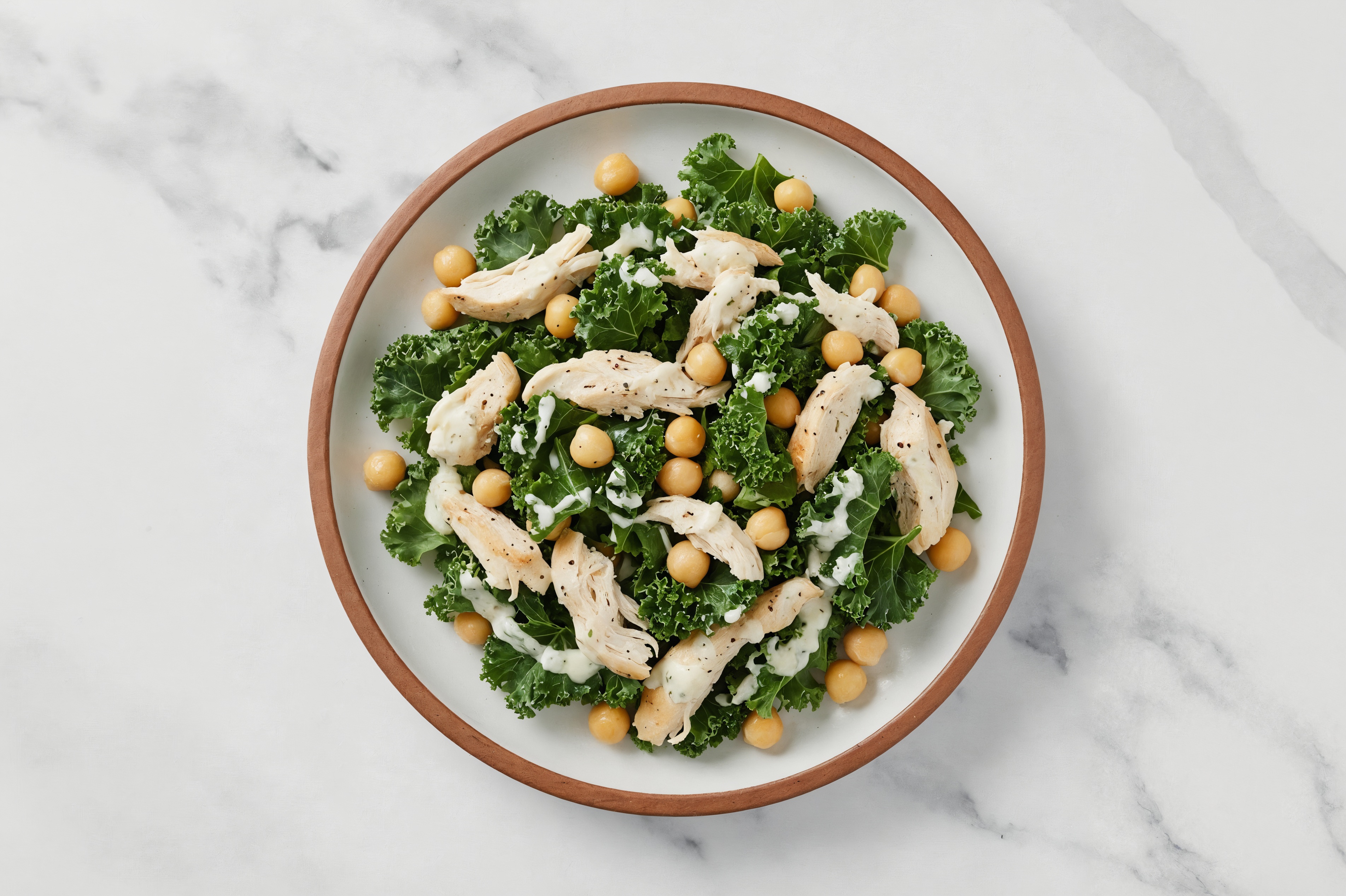 Chicken + Chickpea Ranch Salad