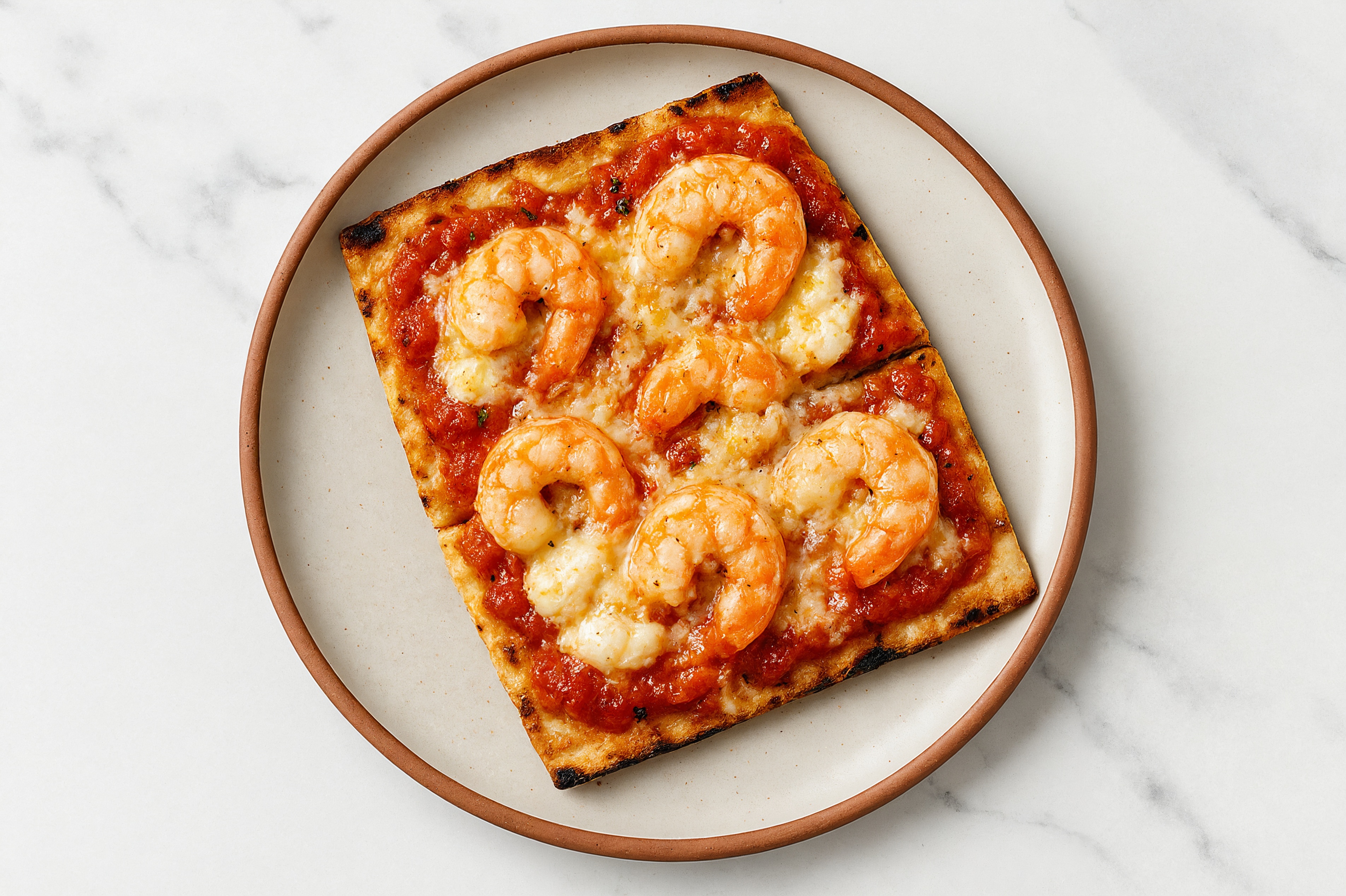  Creamy Gulf Shrimp Wood Grilled Pizza Crusts
