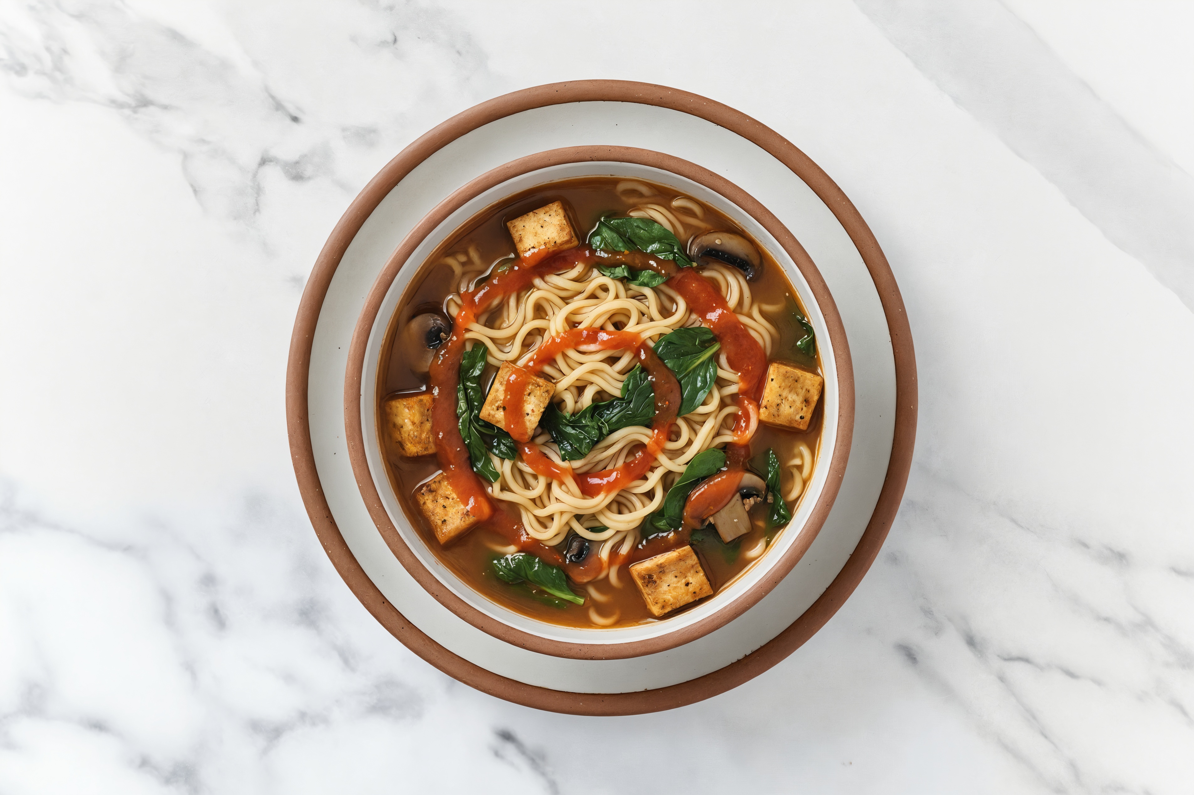 Sweet Chili Veggie + Tofu Ramen