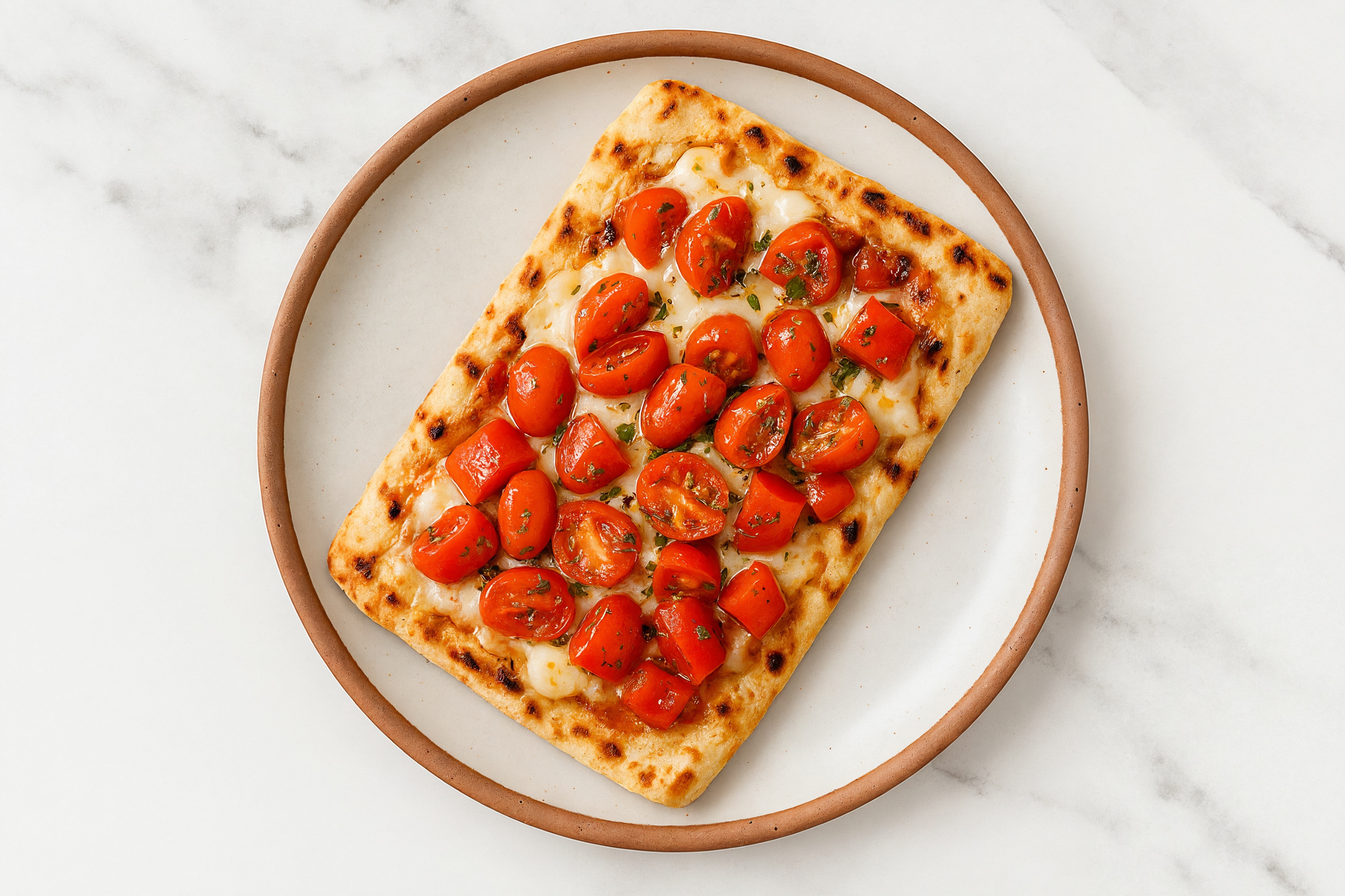 Bell Organic Pepper Wood Grilled Pizza Crusts with Quick Tomato Sauce