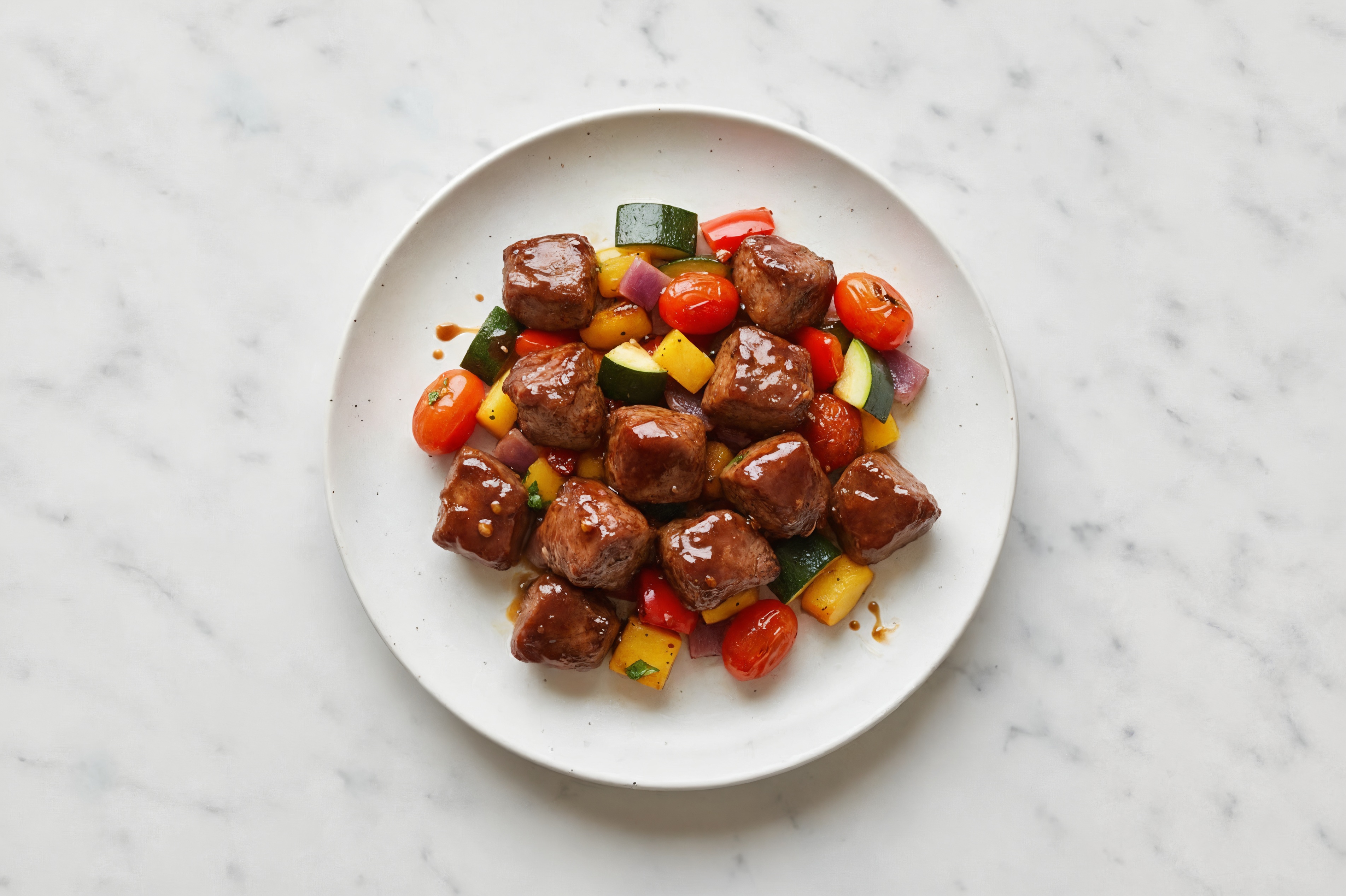 Teriyaki Roasted Lamb & Squash