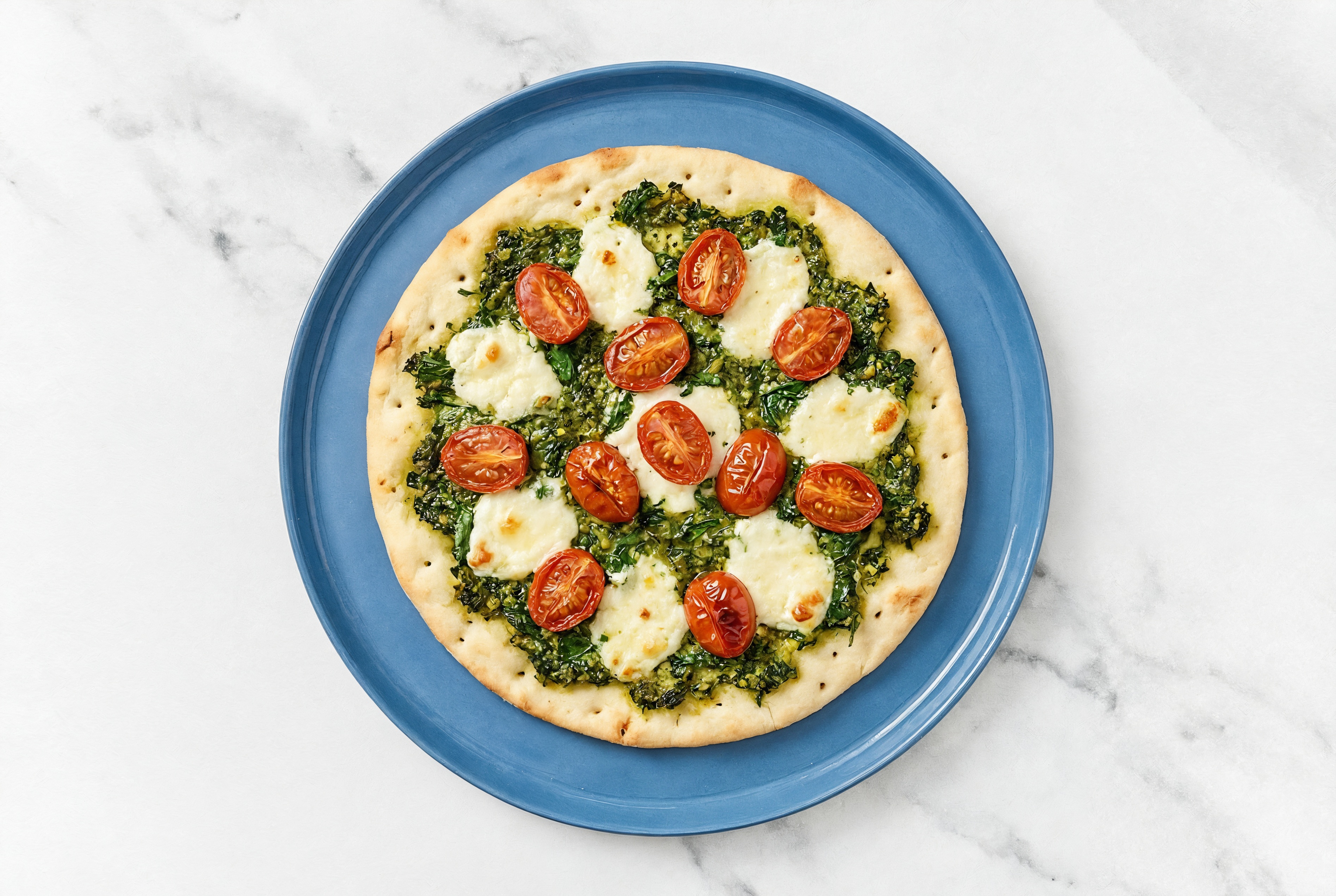 Red, White + Green Gluten-Free Pizza Crusts