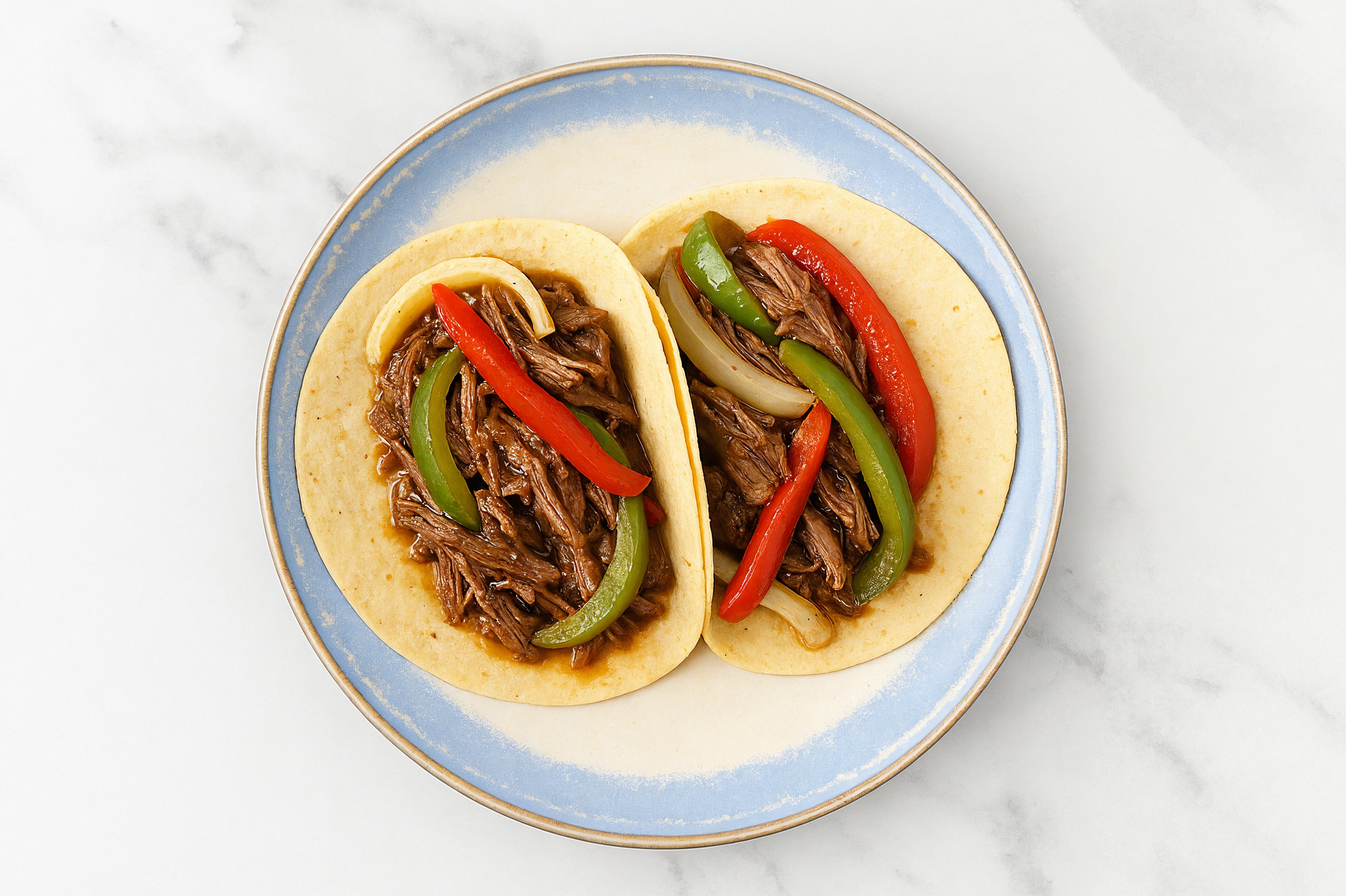 Herby Beef Short Rib Tacos with Sautéed Veggies
