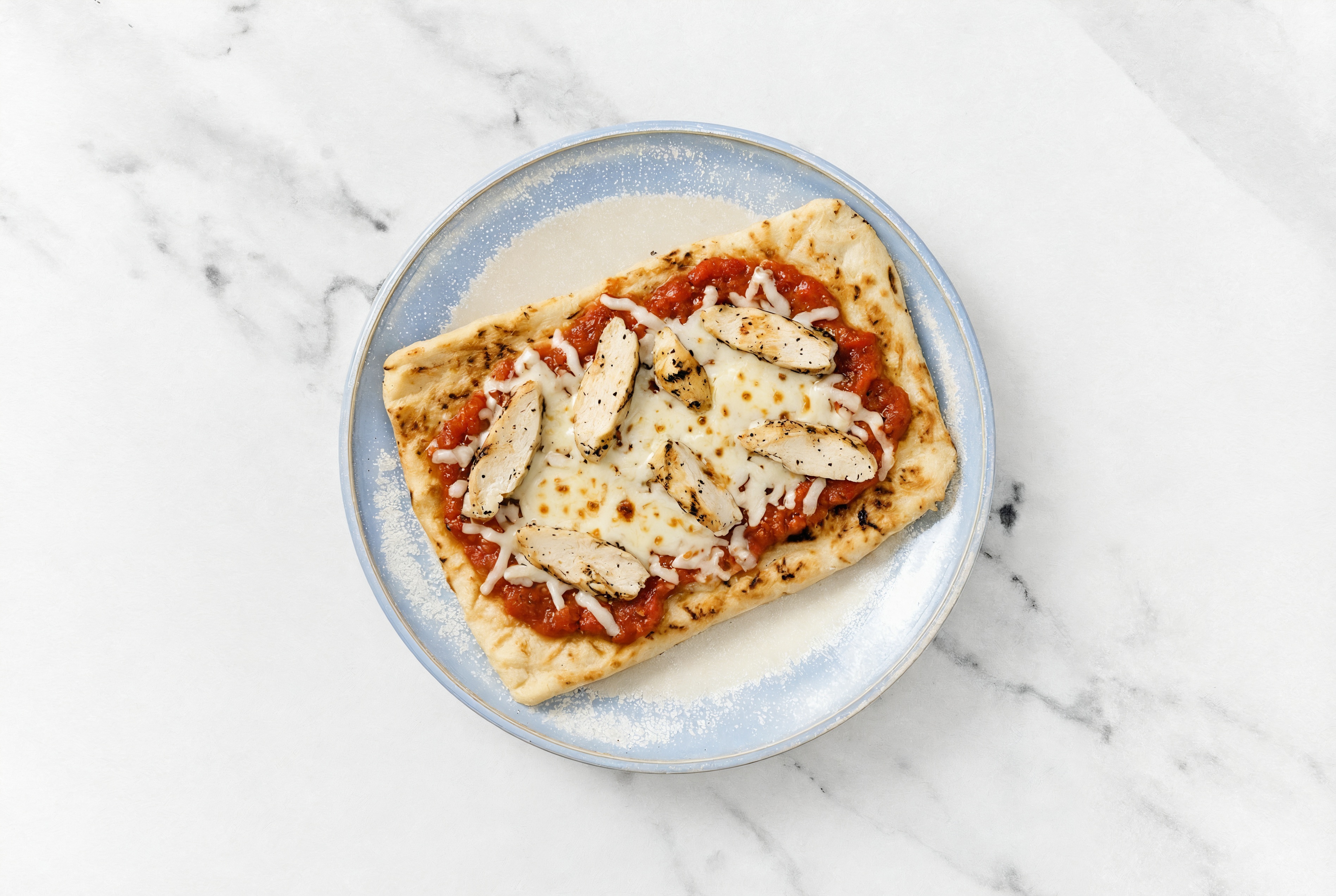 Classic Grilled Chicken Pizza