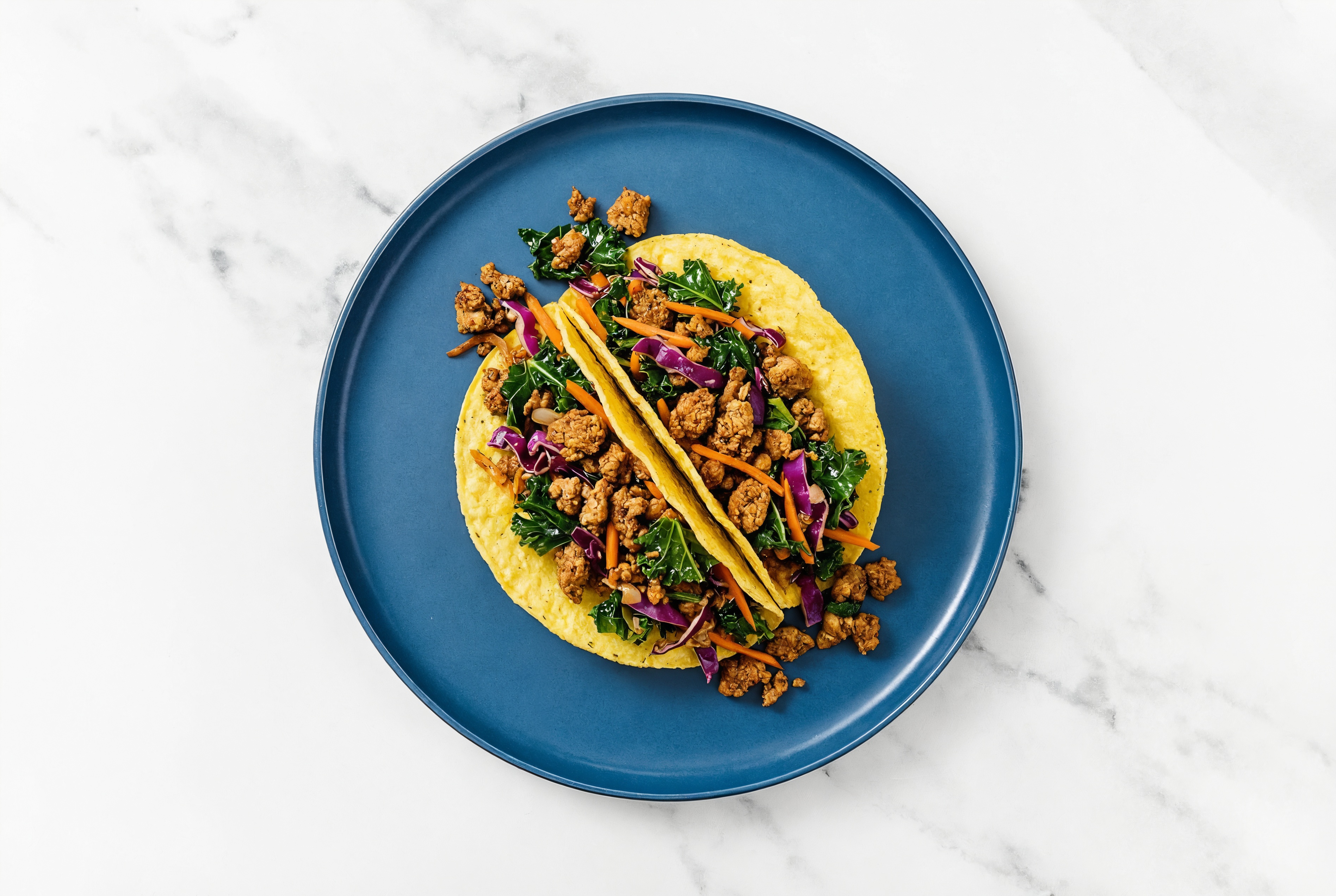 Classic Turkey Tacos with Rainbow Slaw