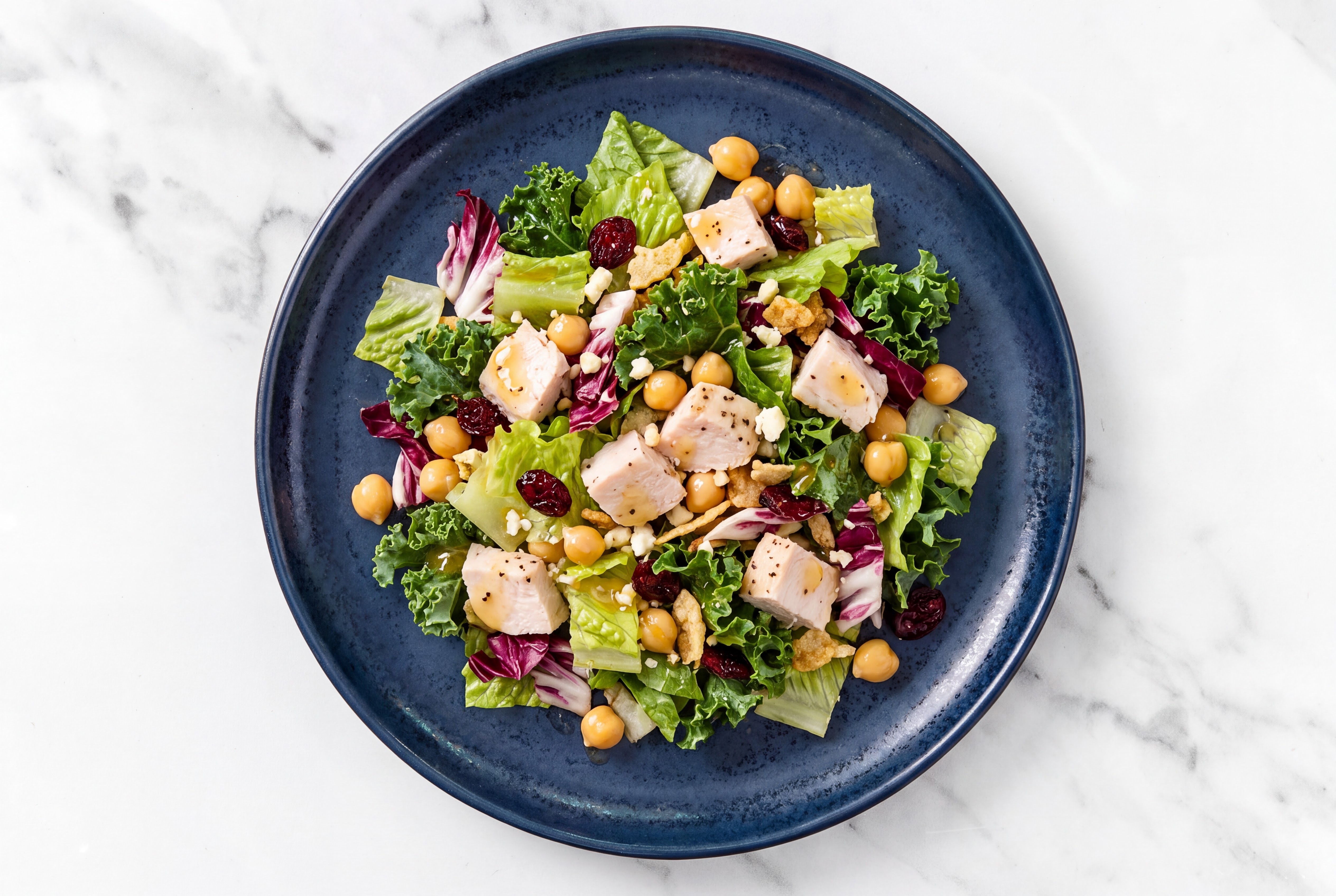 Chicken + Chickpea Honey Citrus Salad