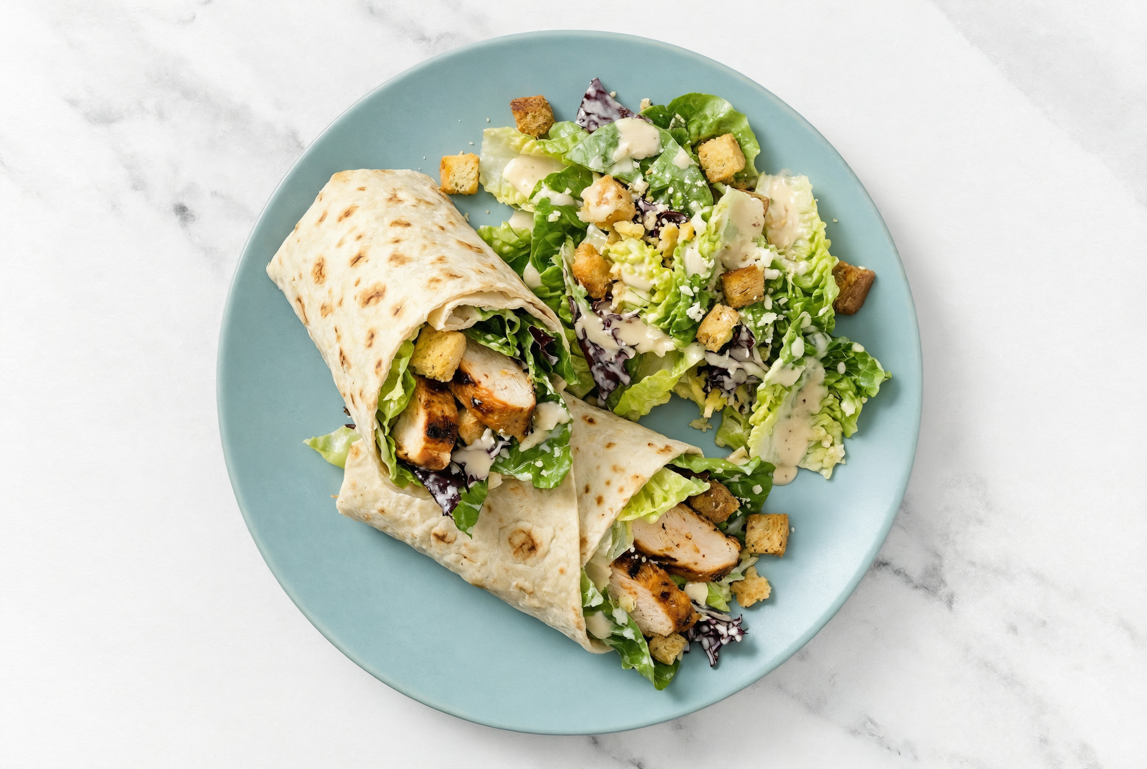 Blackened Chicken Little Gem Lavash Wrap