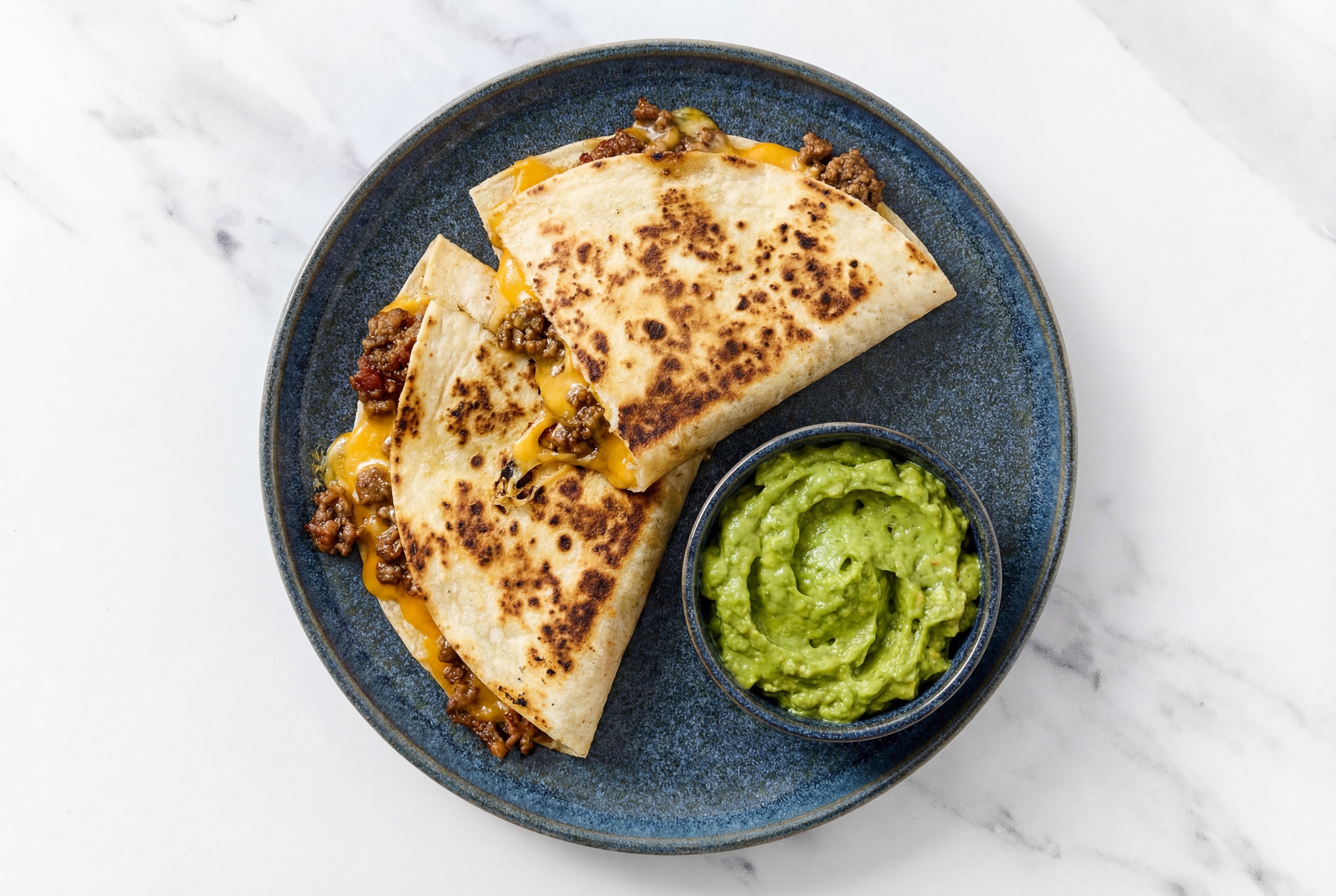 The Lean Quesadillas with Mexican-Style Ground Beef
