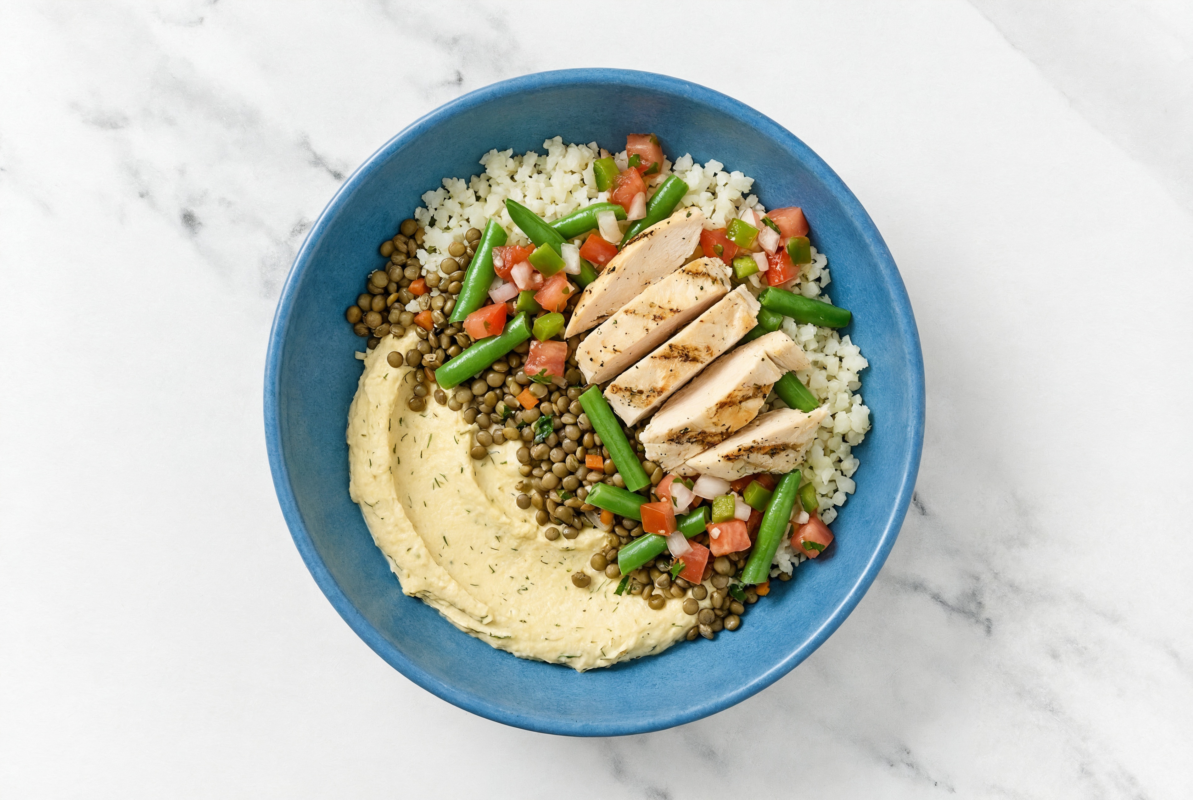 Lemony Herb Lentilicious Power Bowl