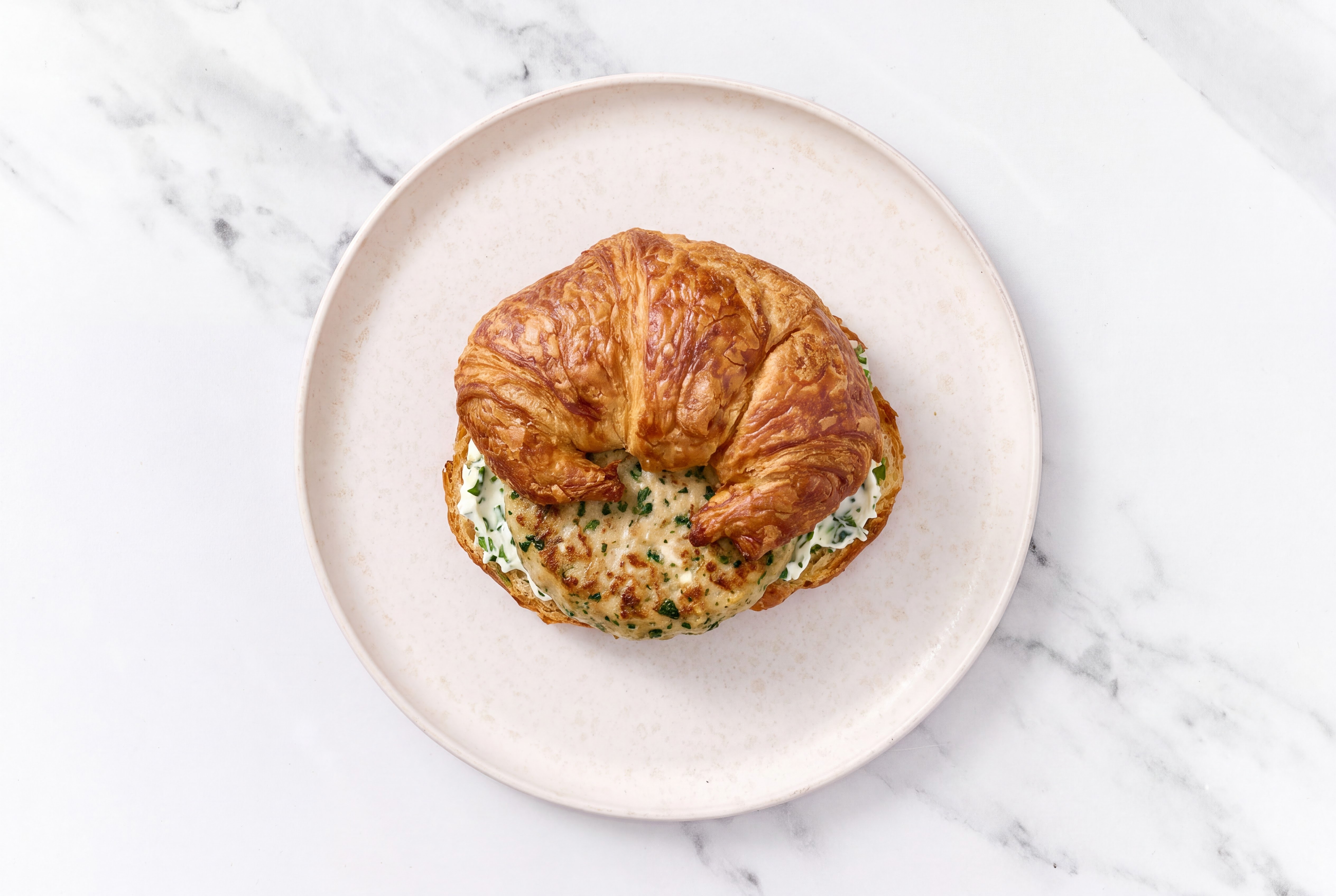 Sunny Feta Turkey + Herby Cheese Sandwich