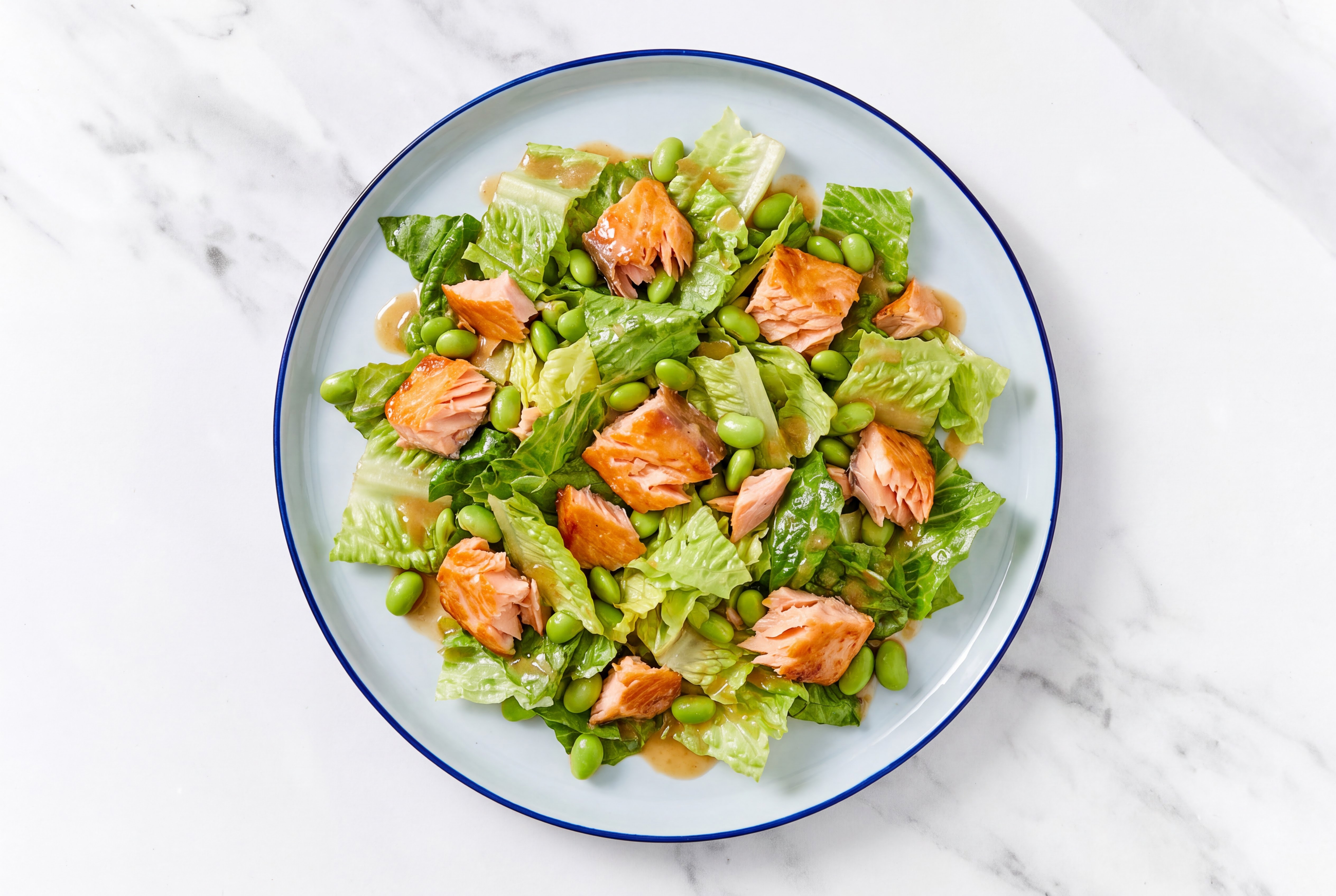 Smoked Salmon + Ginger Salad